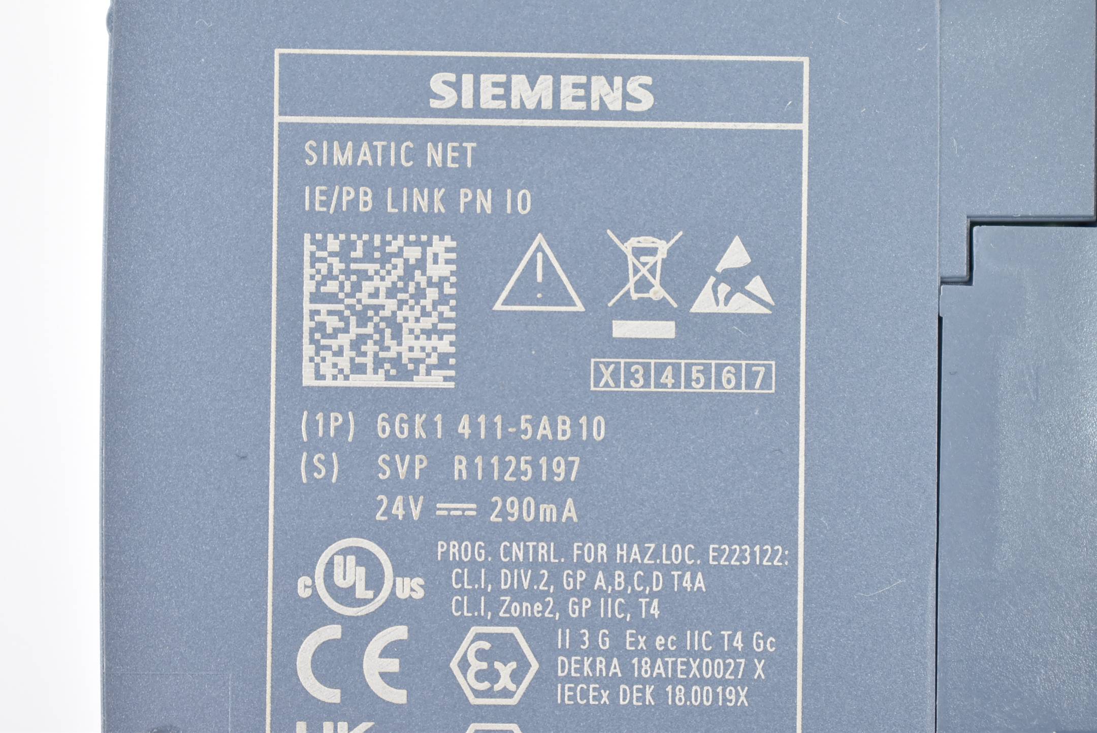 Siemens IE/PB Link PN IO 6GK1 411-5AB10 ( 6GK1411-5AB10 ) E2