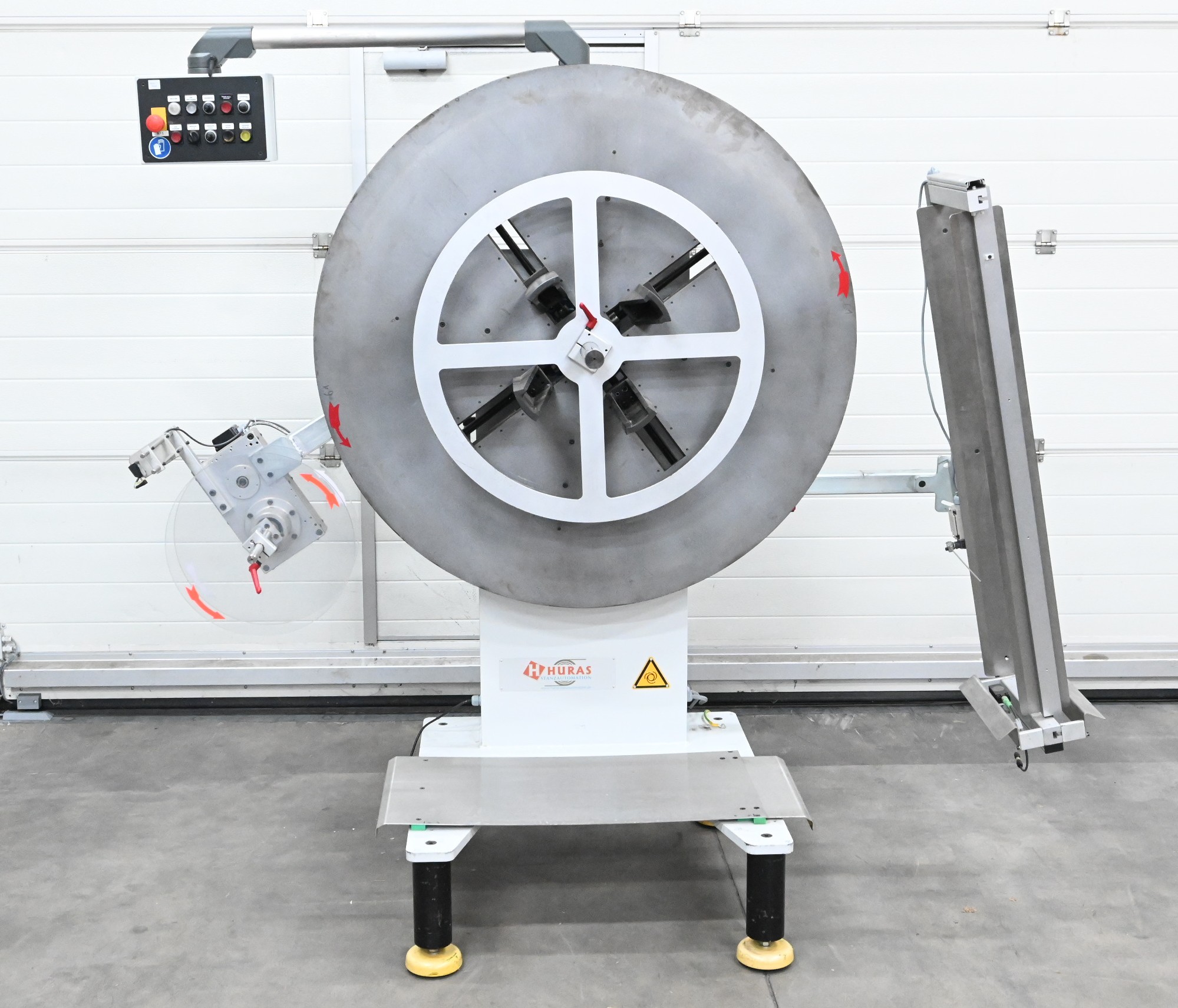 Huras Stanzautomation Auf-/Abwickler für Spulen AWP-1200-250