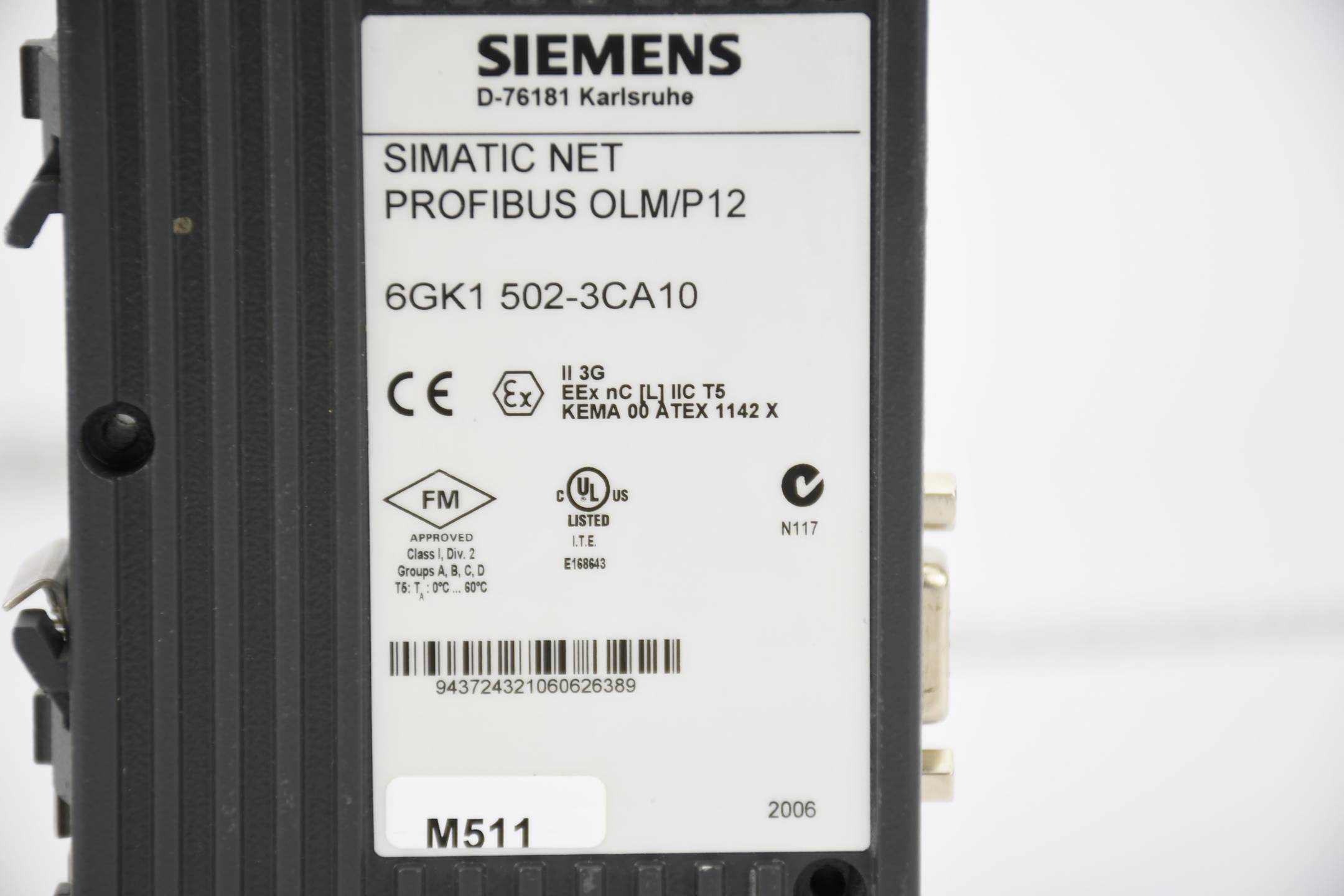 Siemens simatic NET PROFIBUS OLM/P12 6GK1 502-3CA10 ( 6GK1502-3CA10 ) 