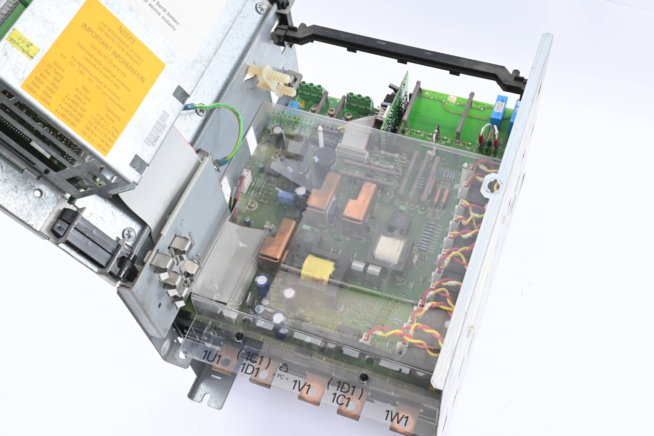 Siemens Simoreg DC-Converter 6RA7025-6DV62-0-Z ( 6RA7 025-6DV62-0-Z ) E.A2 Z=S00