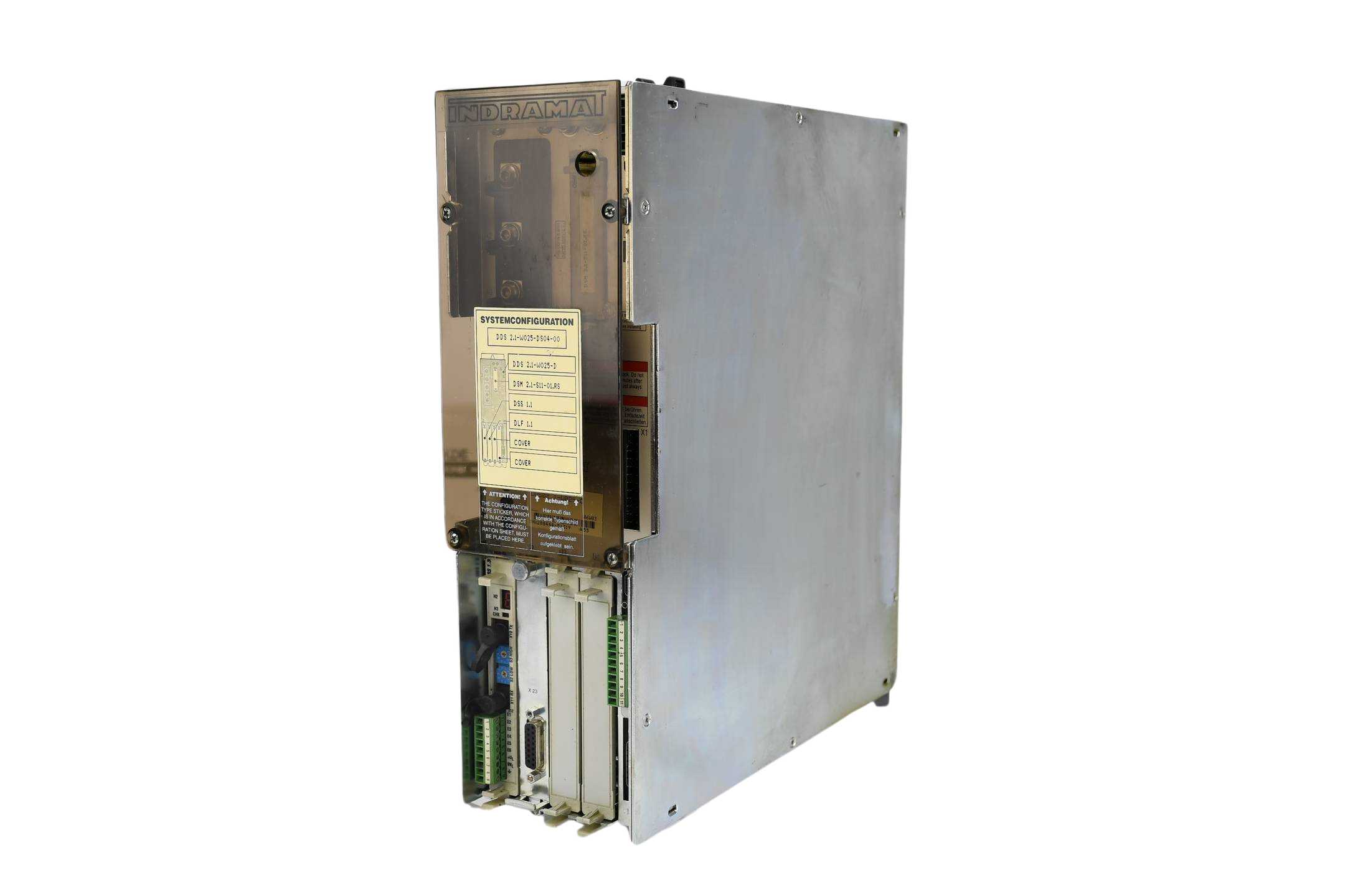 Rexroth Indramat Drive Controllers DDS02.1-W025-DS04-00 ( DDS 2.1-W025 ) config. Rexroth Indramat Drive Controllers DDS02.1-W025-DS04-00 ( DDS 2.1-W025 ) config.