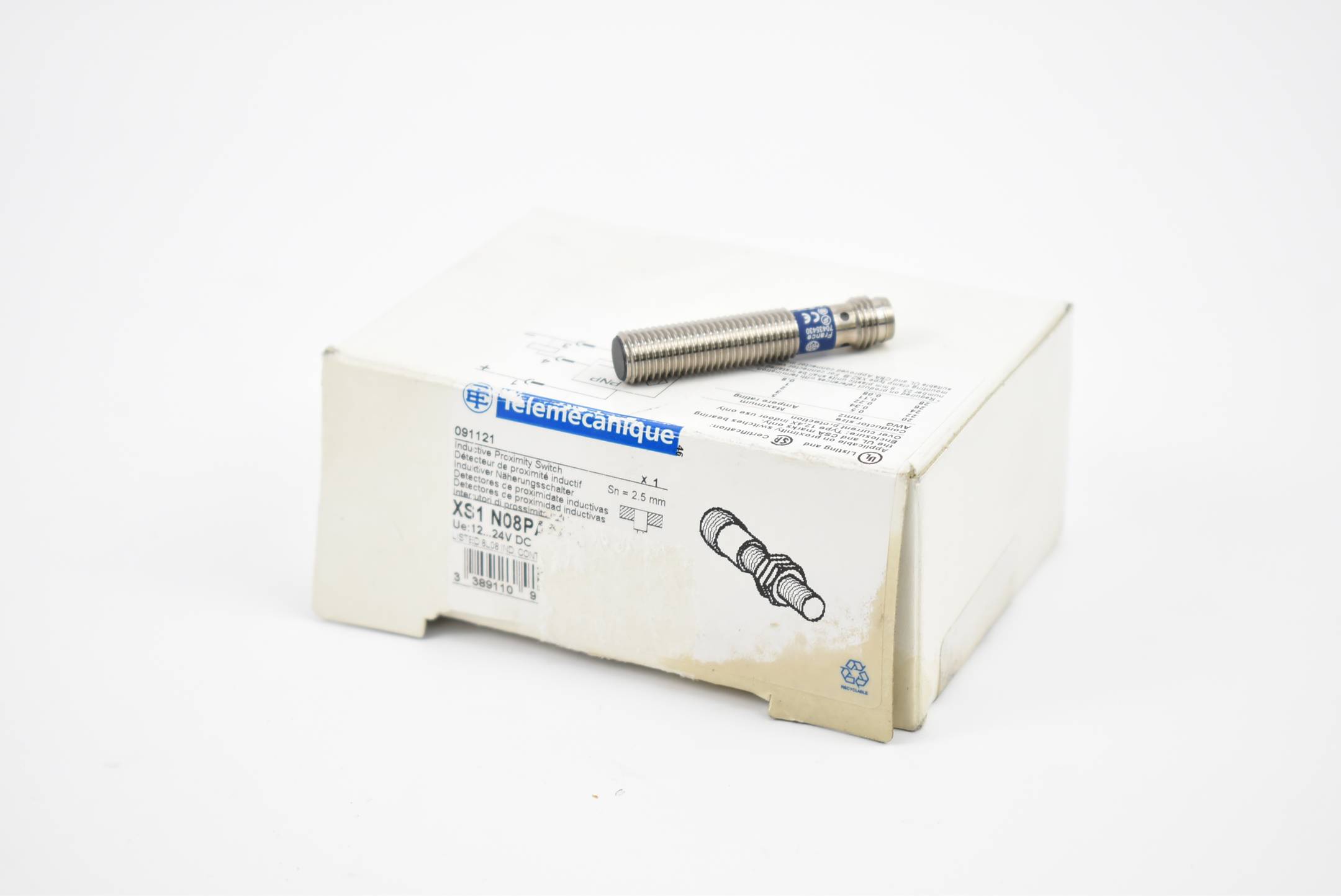 Telemecanique Induktiver Sensor XS1N08PA349S