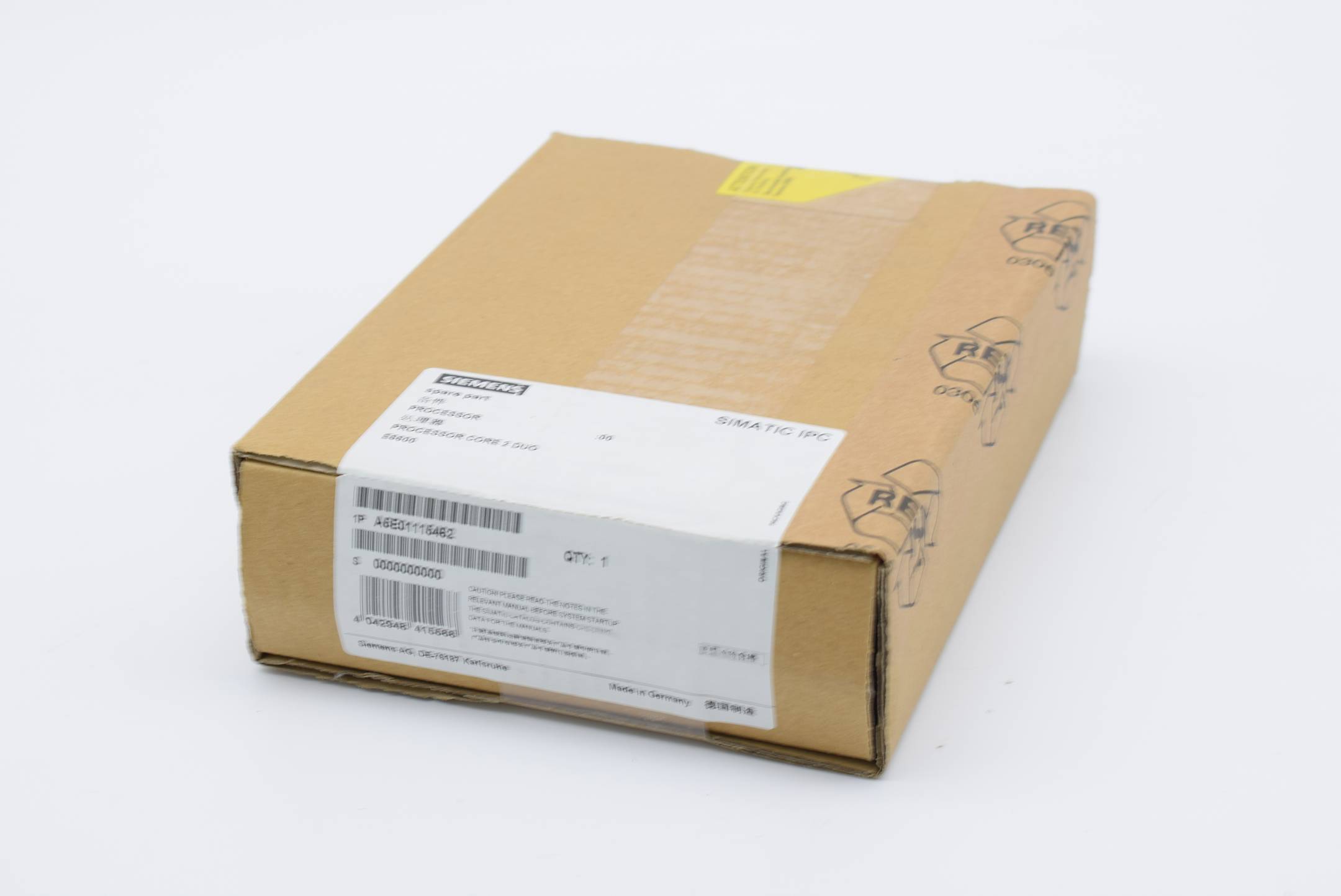 Siemens Simatic IPC Processor core 2 duo A5E01115462