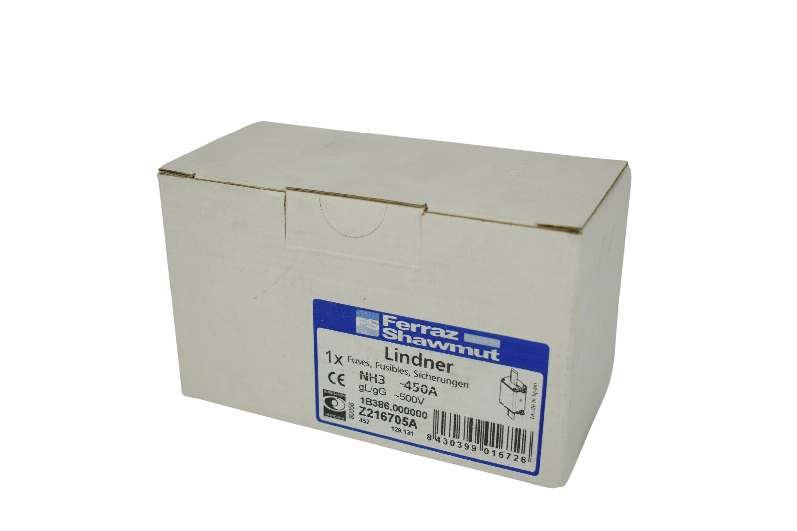 Ferraz Shawmut Lindner Sicherung Z216705A