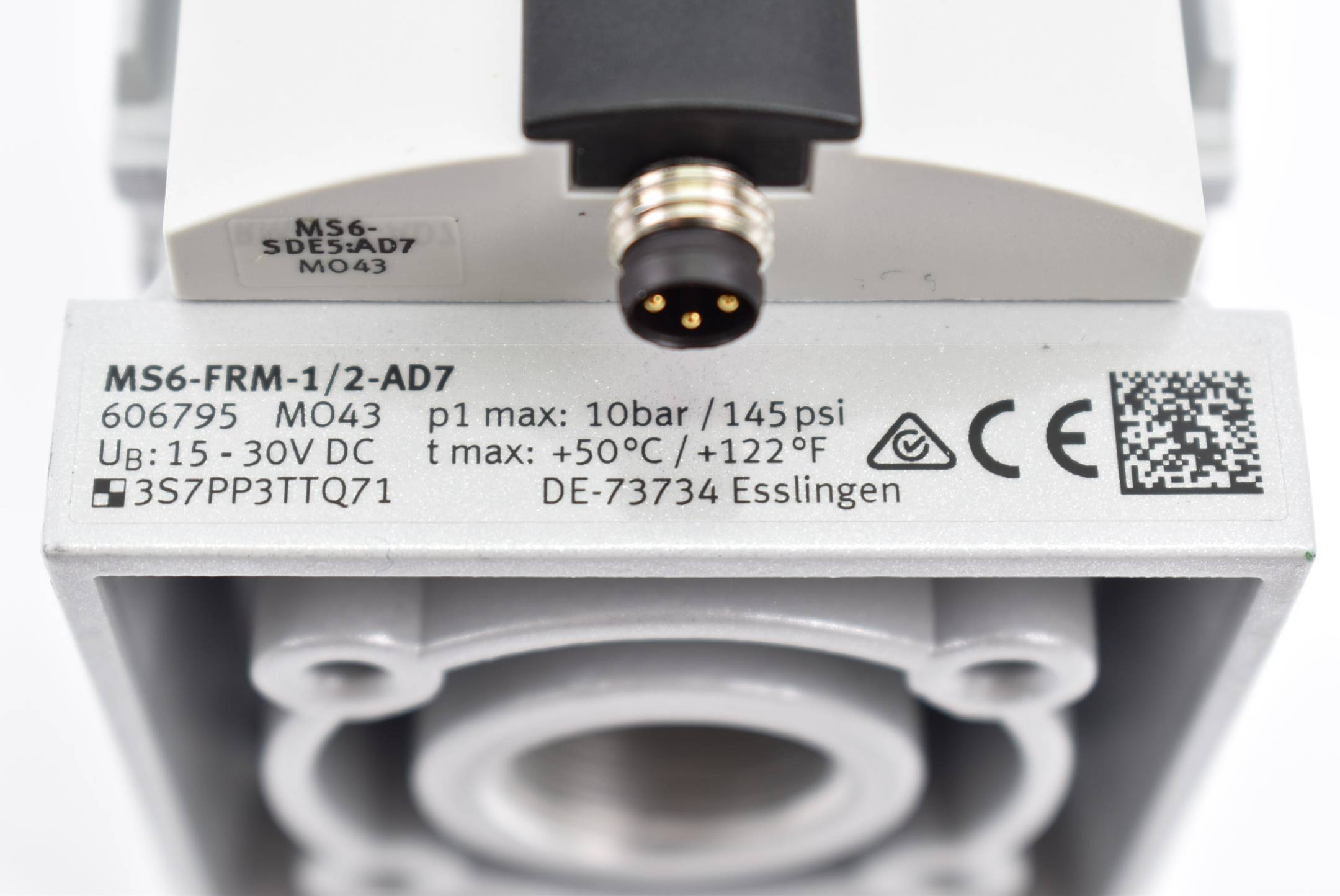 Festo Abzweigmodul 15-30 VDC 10 bar MS6-FRM-1/2-AD7 ( 606795 )