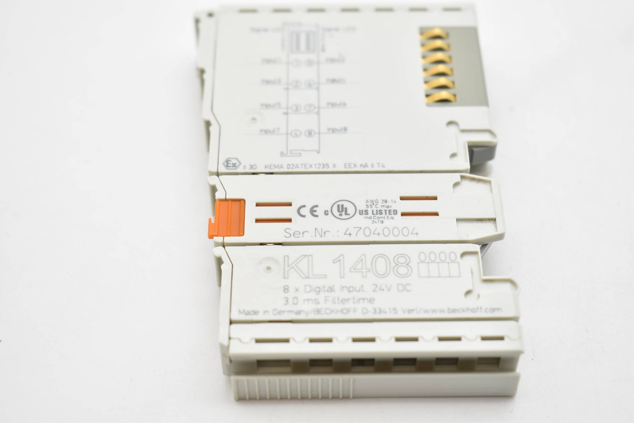 Beckhoff 8x Digital Input KL1408 ( KL 1408 )