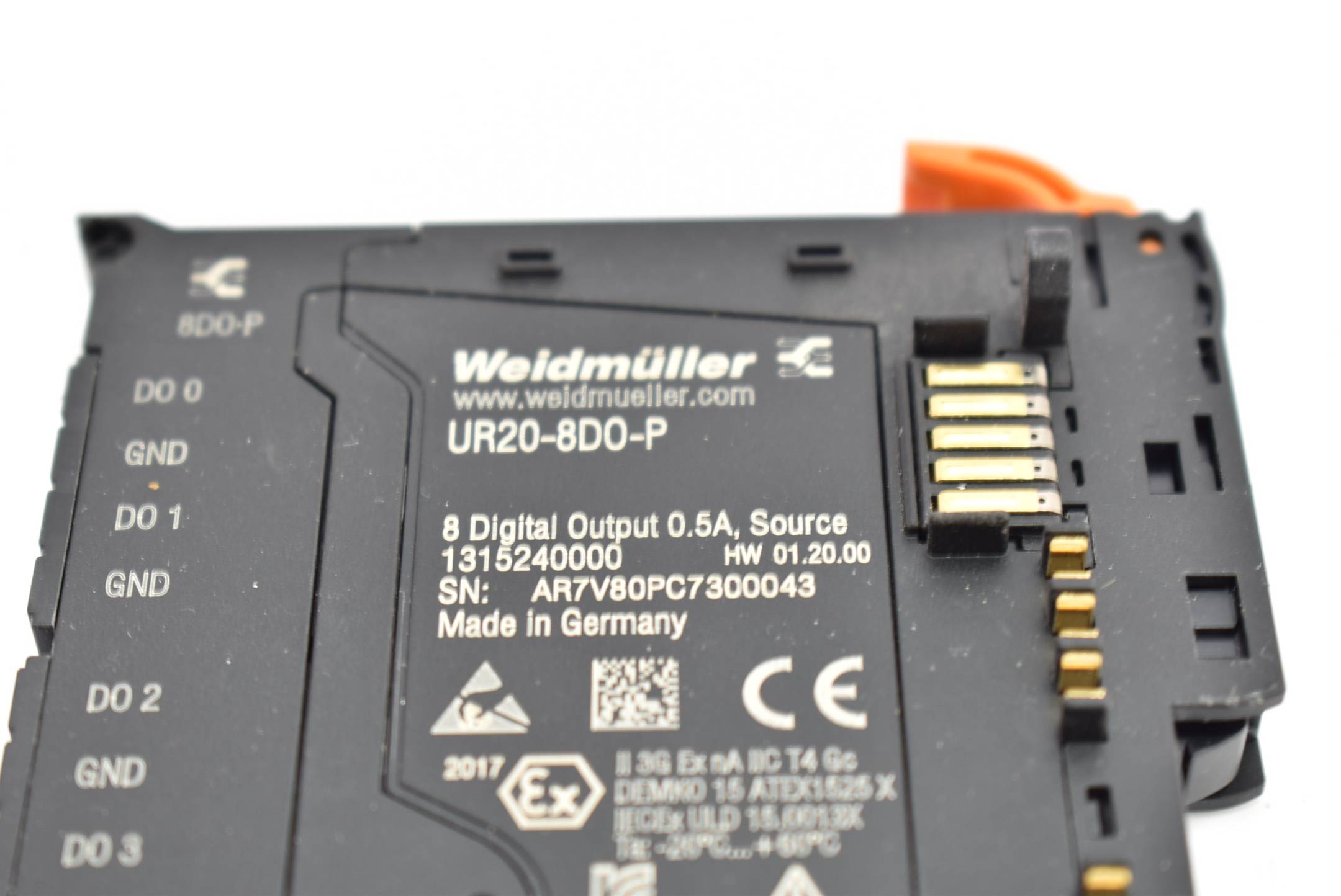 Weidmüller Remote-IO-Modul UR20-8DO-P ( 1315240000 )