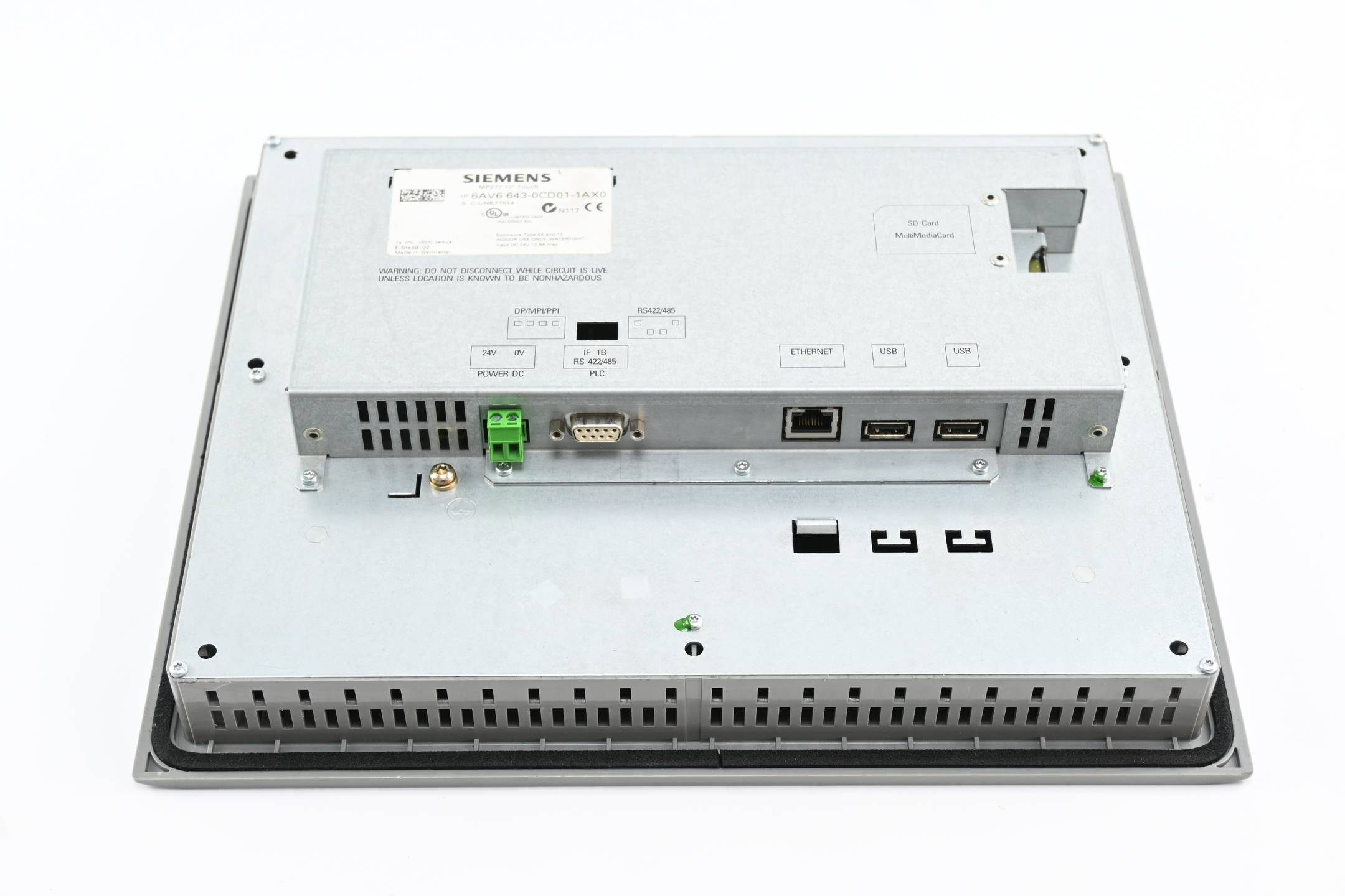 GENERALÜBERHOLT Siemens Simatic MP277 10" Touch Multipanel 6AV6643-0CD01-1AX0 