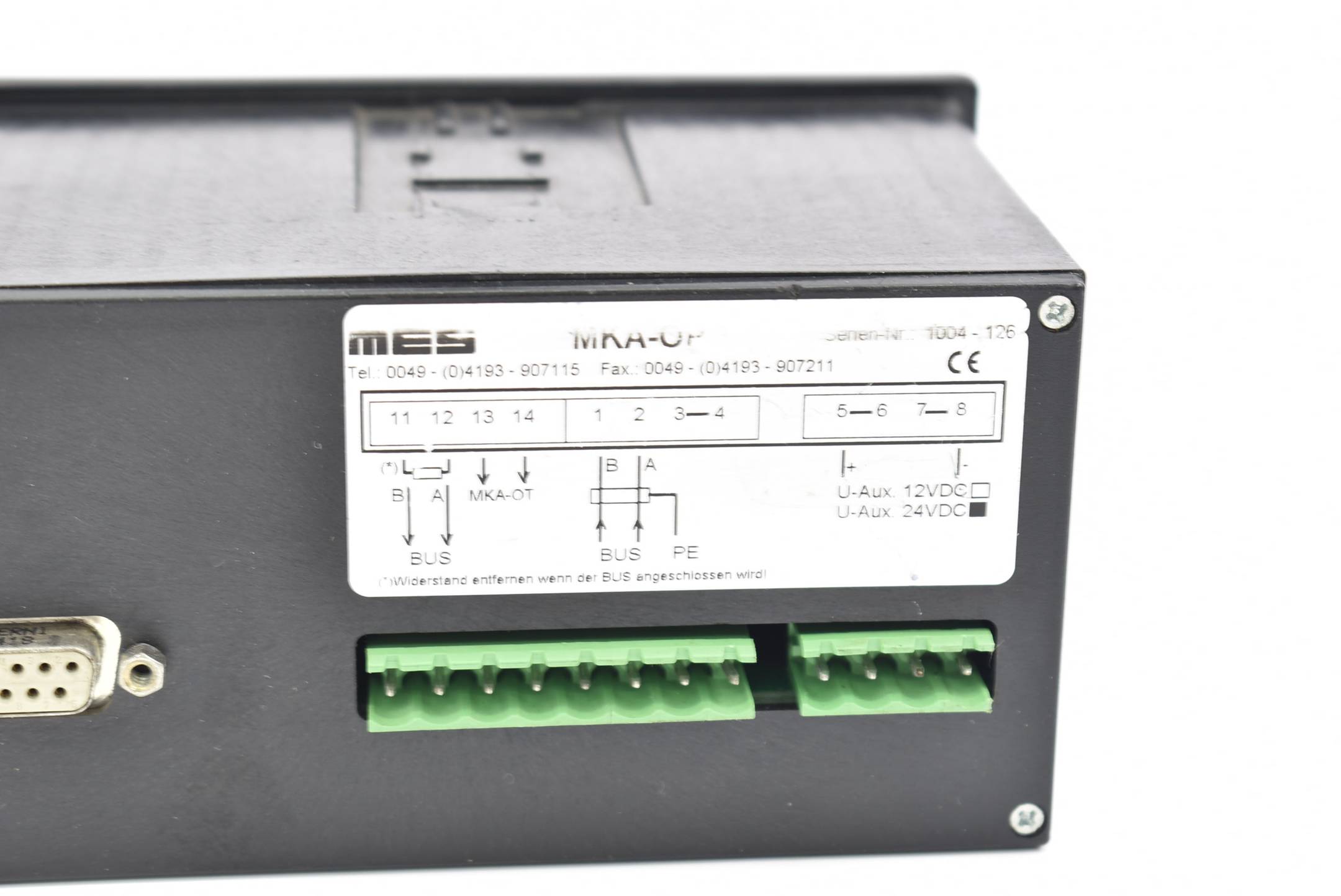 MES Energy Operator Modul MKA-OP