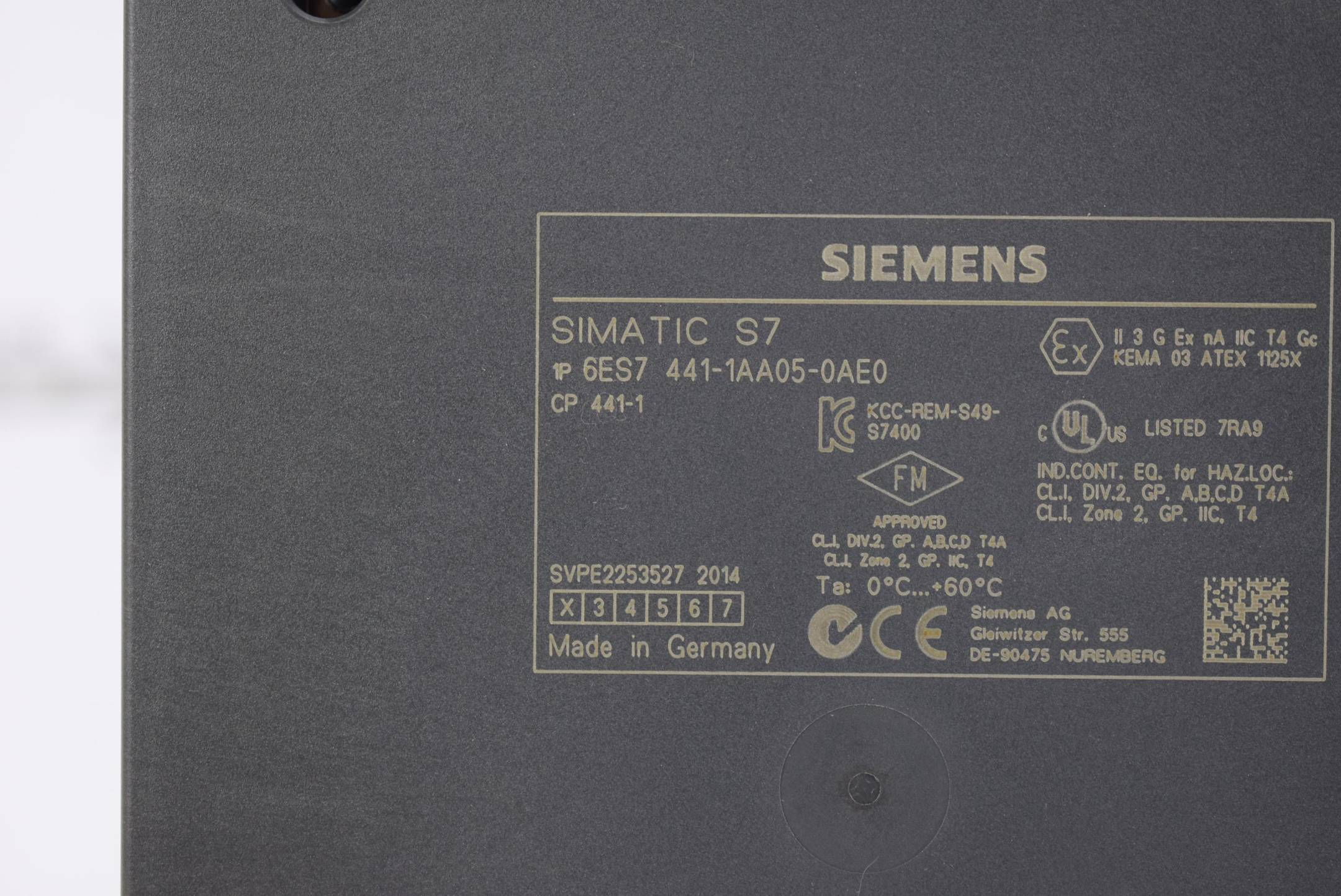 Siemens Simatic S7-400 CP441-1 IF 6ES7441-1AA05-0AE0 ( 6ES7 441-1AA05-0AE0 ) E2