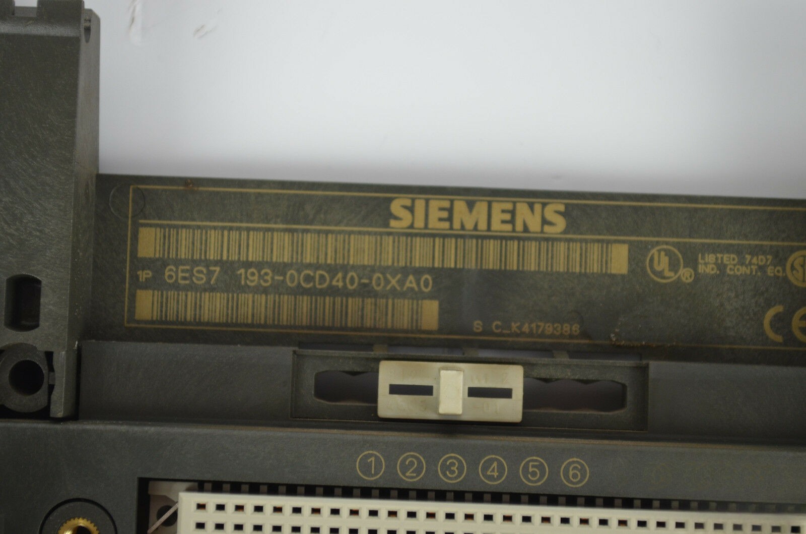 Siemens simatic S7 6ES7 193-0CD40-0XA0 // 6ES7193-0CD40-0XA0 / E3