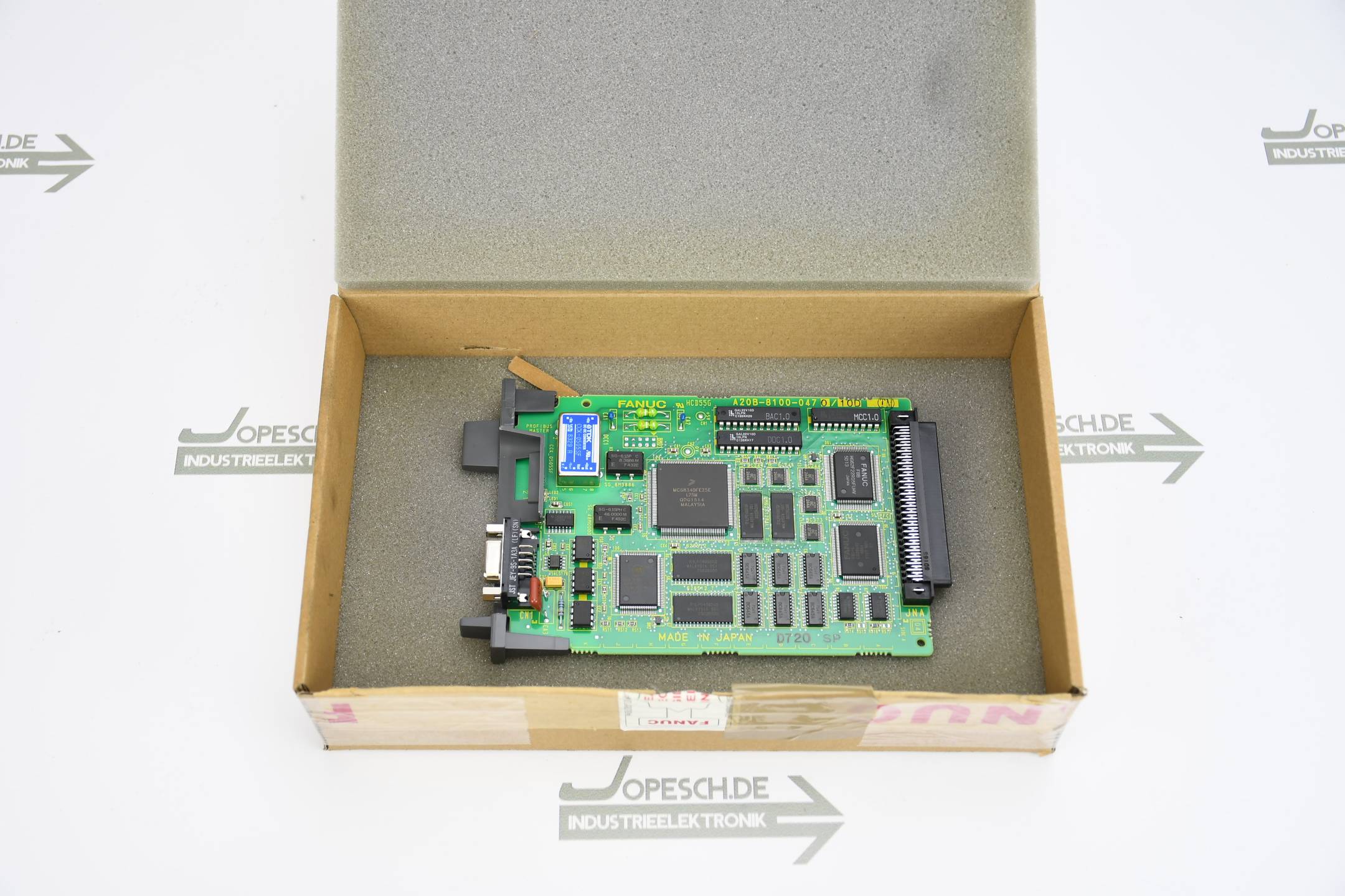 Fanuc PCB PROFIbus Master Interface A20B-8100-0470/10D ( 372326 )