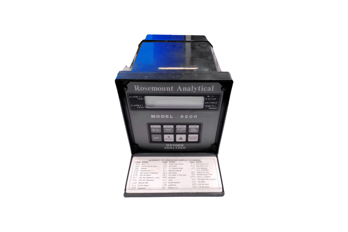 Rosemount Oxygen Analyzer Model 5200 PWR230