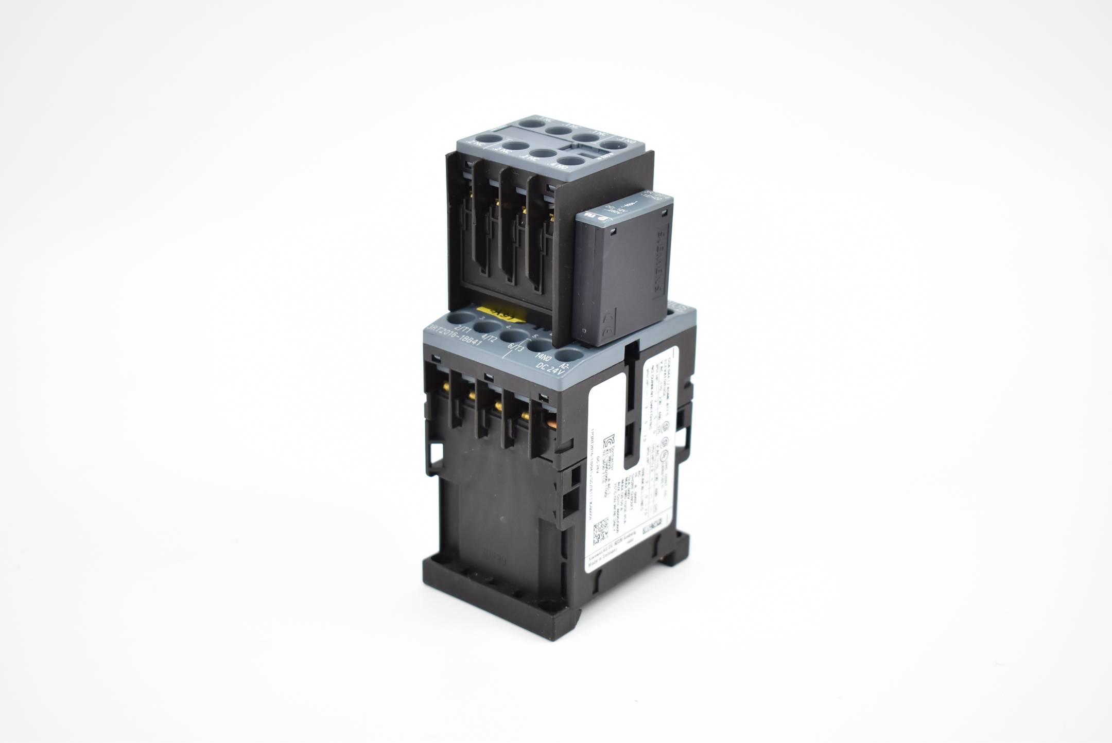 Siemens Leistungsschütz 3RT2016-1BB41 + 3RH2911-1HA13 +3RT2916-1EH00