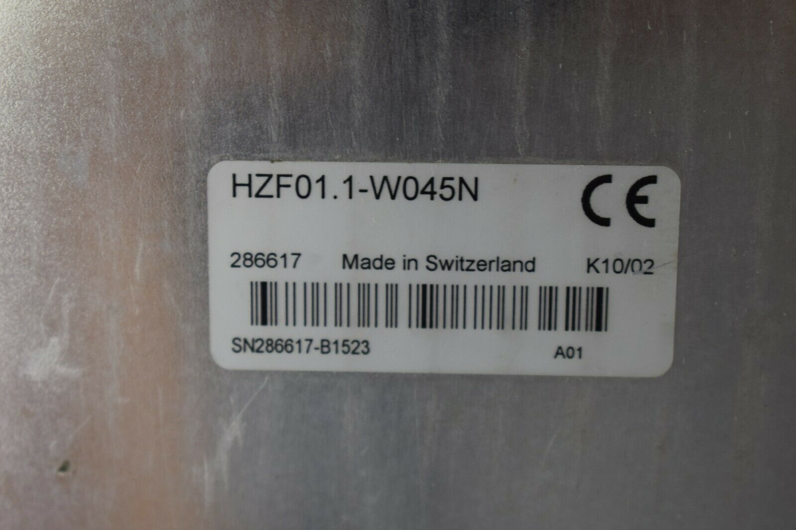 Indramat Rexroth Power Supply HZF01.1-W045N