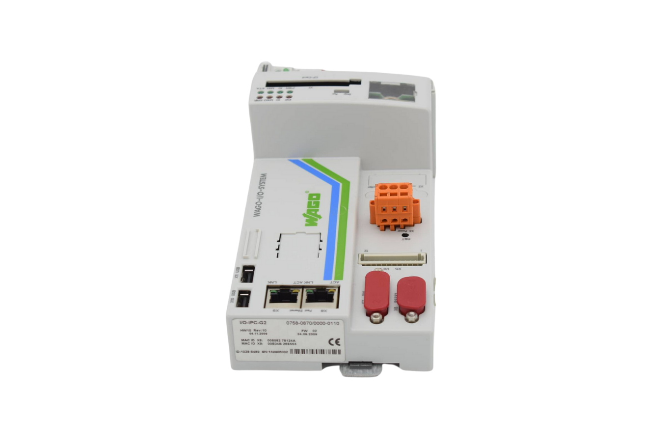 WAGO Serie 758 Wago-I/O-IPC-G2 Kompakt-Industrie PC 0758-0870/0000-0110 WAGO Serie 758 Wago-I/O-IPC-G2 Kompakt-Industrie PC 0758-0870/0000-0110