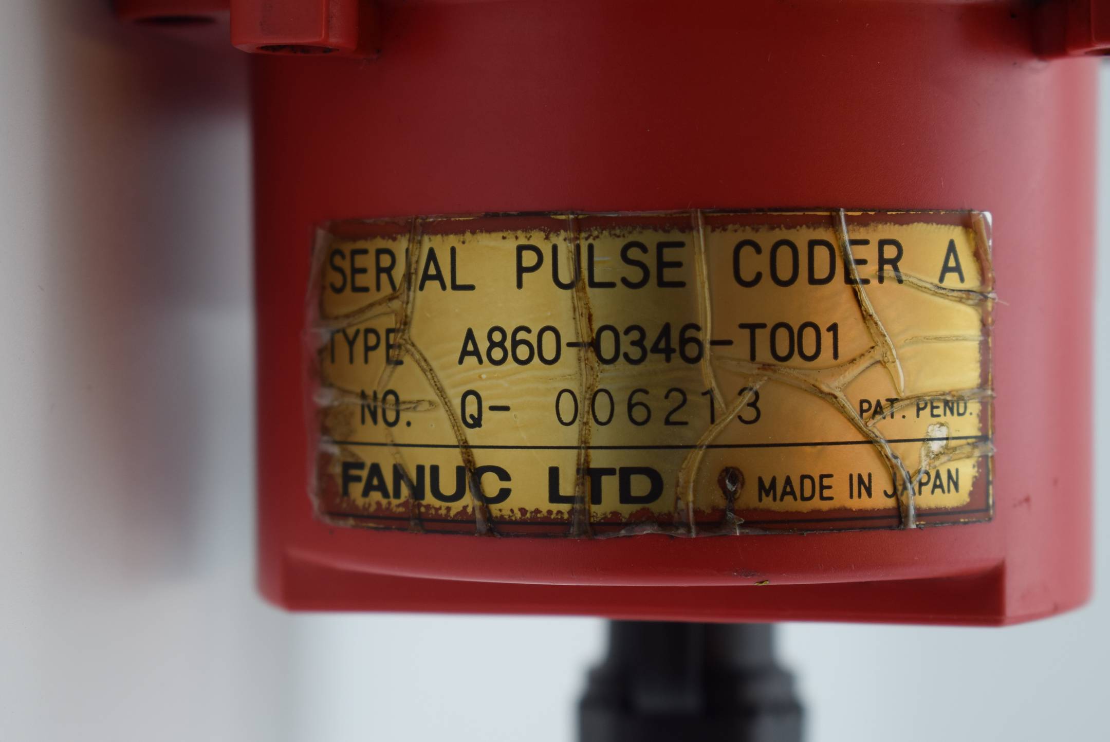 Fanuc Motor + Serial Pulse Coder A860-0346-T001