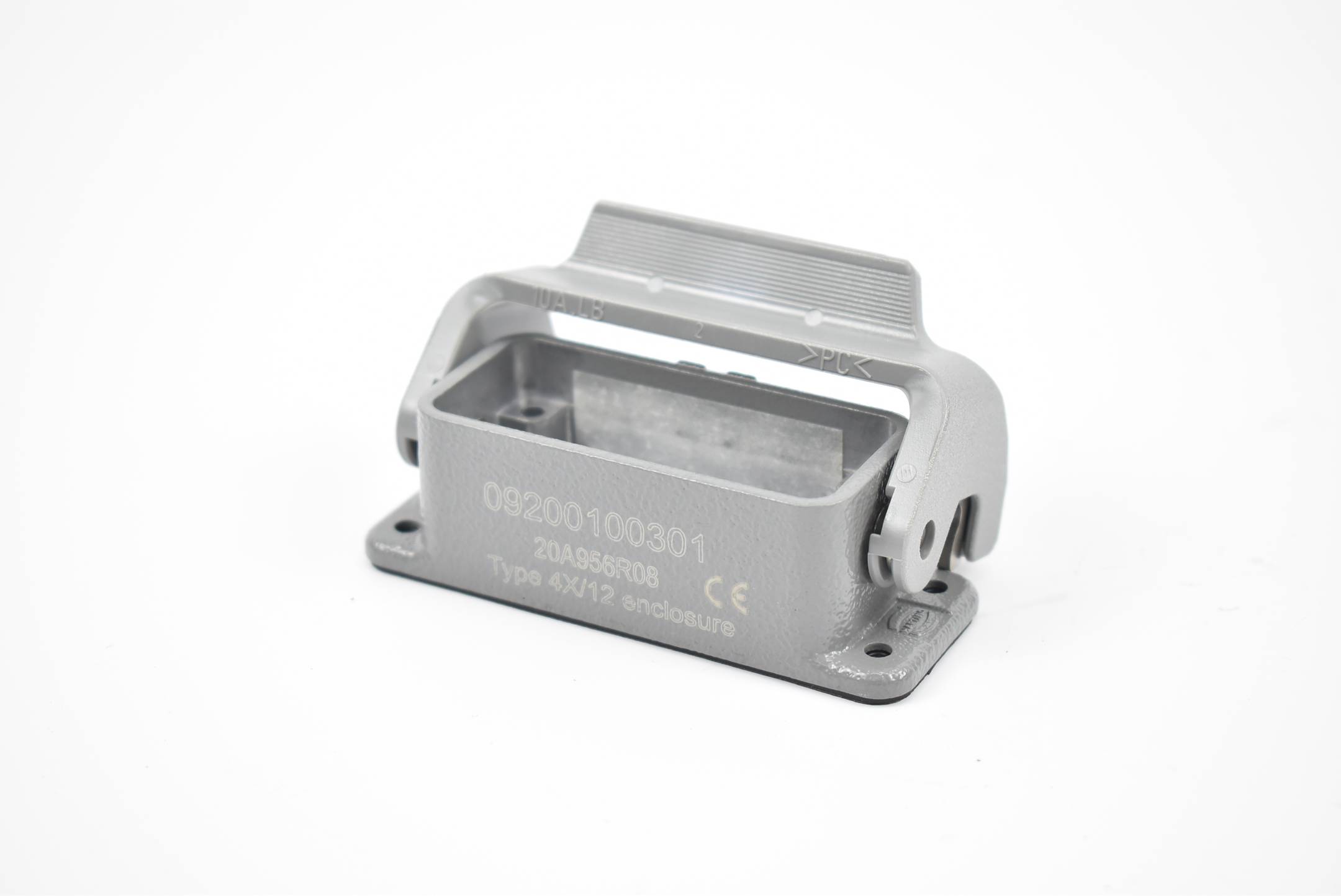 Harting Anbaugehäuse Typ4X/12 Han 10 A-agg-LB ( 09200100301 )