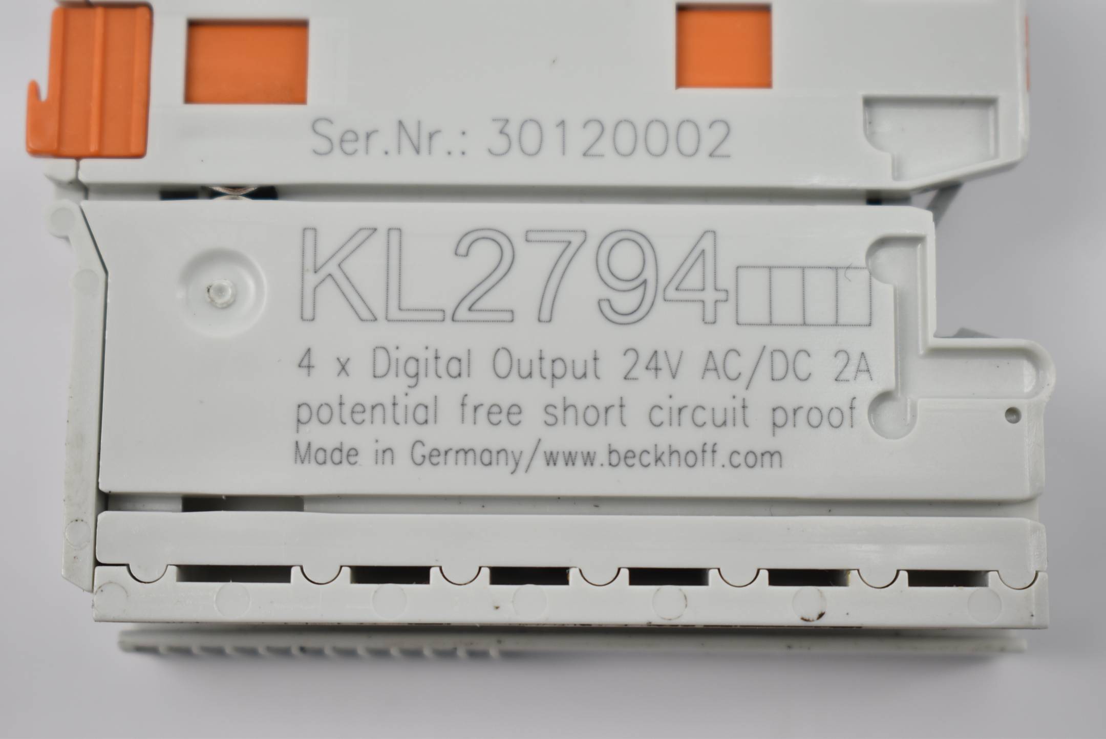 Beckhoff Busklemme 4-Kanal-Solid-State-Ralais-Ausgang KL2794 ( KL 2794 )