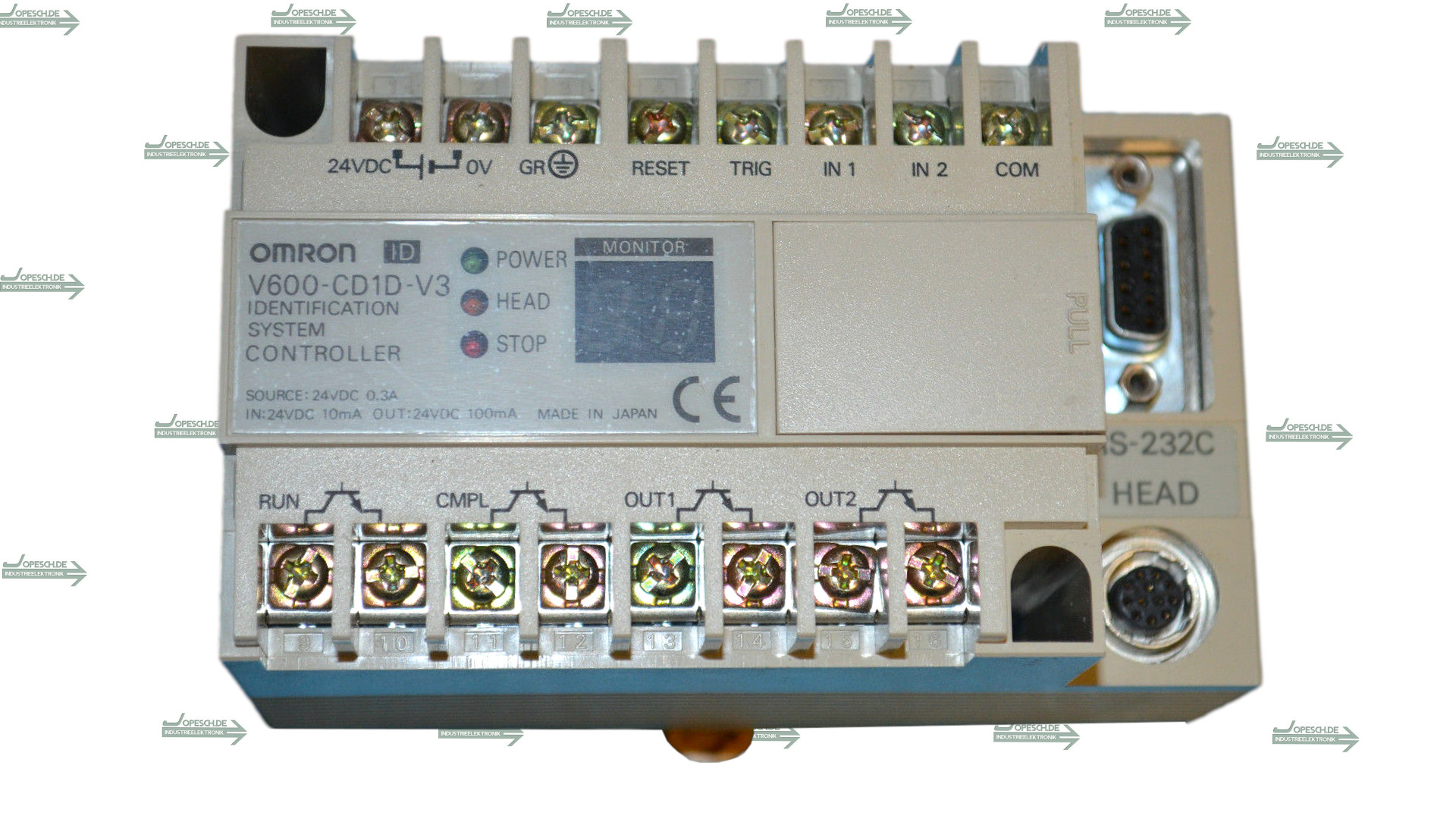 OMRON V600 Identification System Controller V600-CD1D-V3