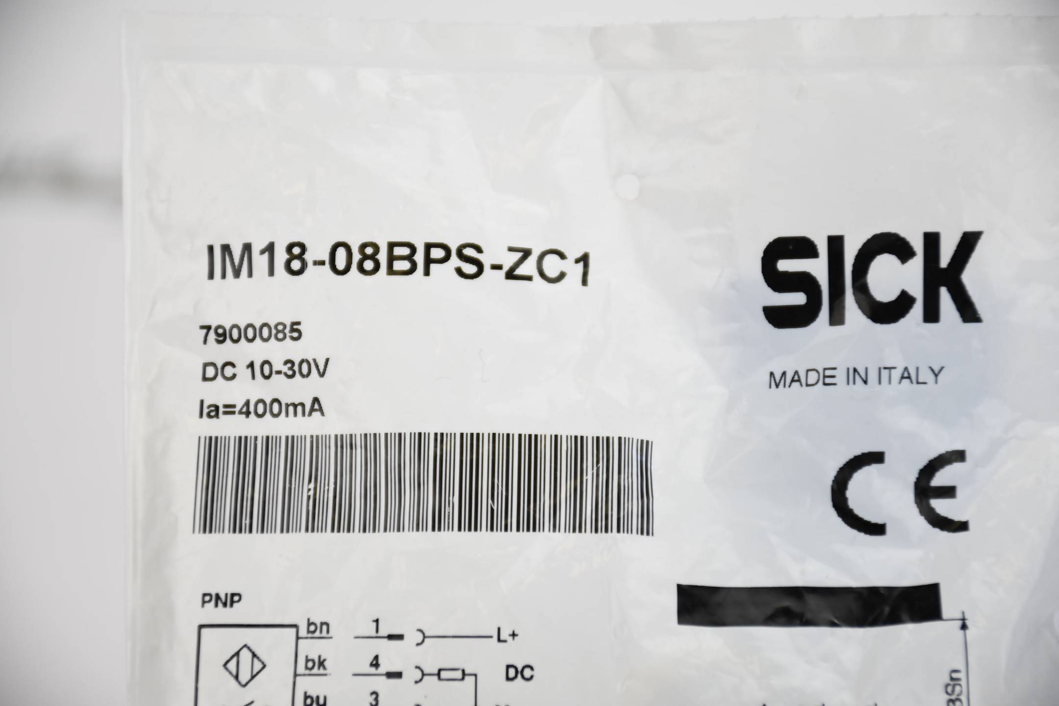 SICK Induktive Näherungssensoren IM Standard IM18-08BPS-ZC1 ( 7900085 )