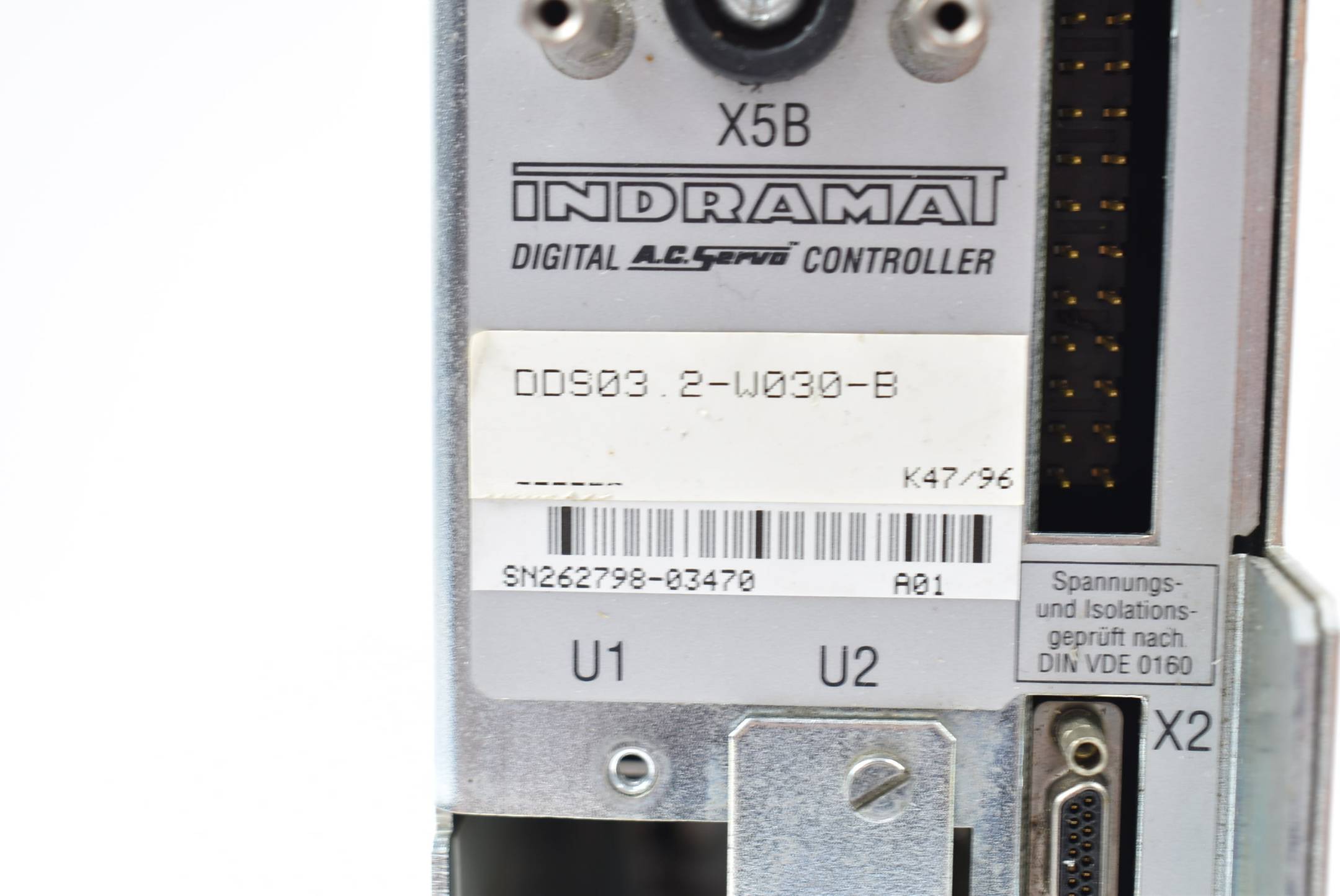 Indramat / Rexroth Digital Servo Controller DDS03.2-W030-B