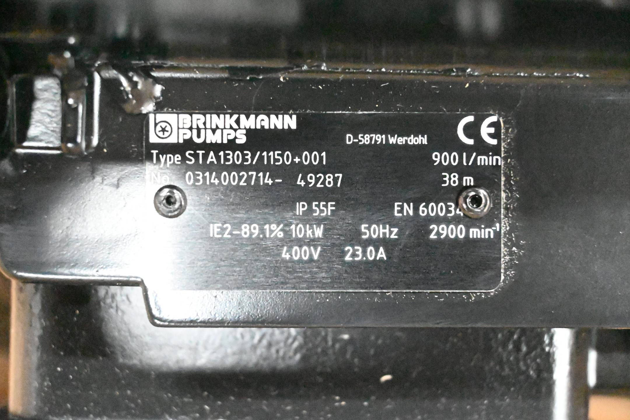 Brinkmann Pumps Versorgungspumpe STA1303/1150-001 ( 0314002714-49287 )