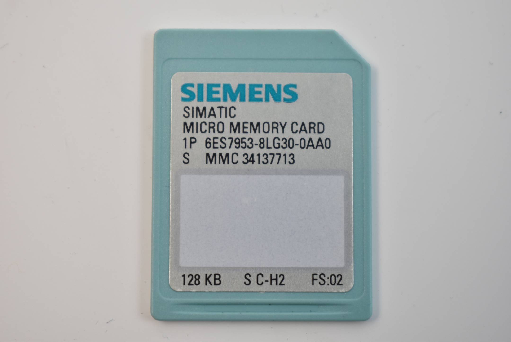 Siemens Simatic S7 Memory Card 6ES7953-8LG30-0AA0 ( 6ES7 953-8LG30-0AA0 )