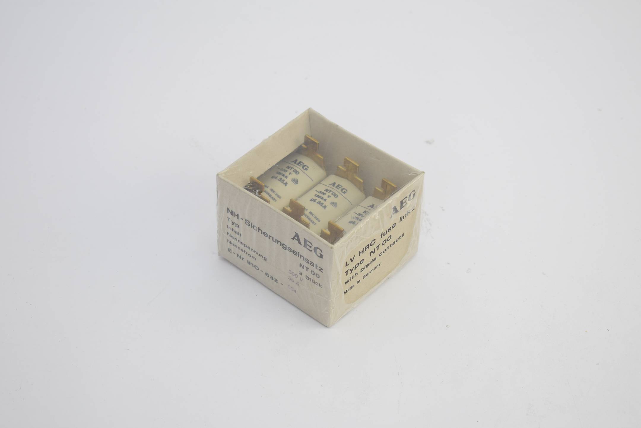 AEG NH - Sicherungseinsatz NT 00 NT00 ( 910-632-834 )