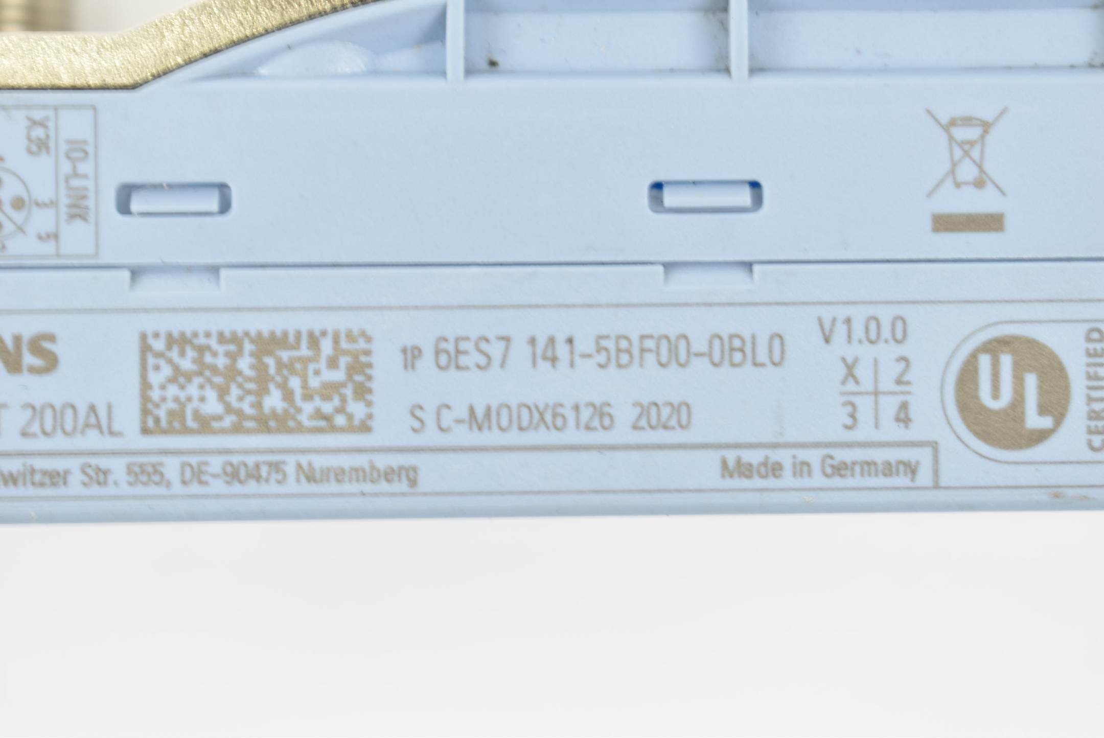 Siemens Simatic ET 200AL 6ES7141-5BF00-0BL0 ( 6ES7 141-5BF00-0BL0 )