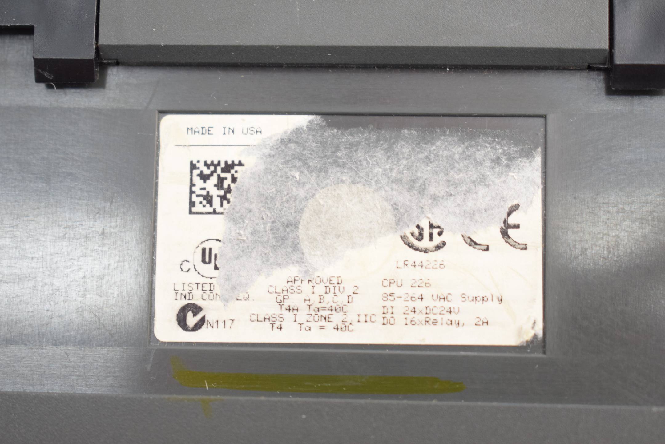 Siemens simatic S7-200 CPU 226 6ES7216-2BD21-0XB0 ( 6ES7 216-2BD21-0XB0 ) E1