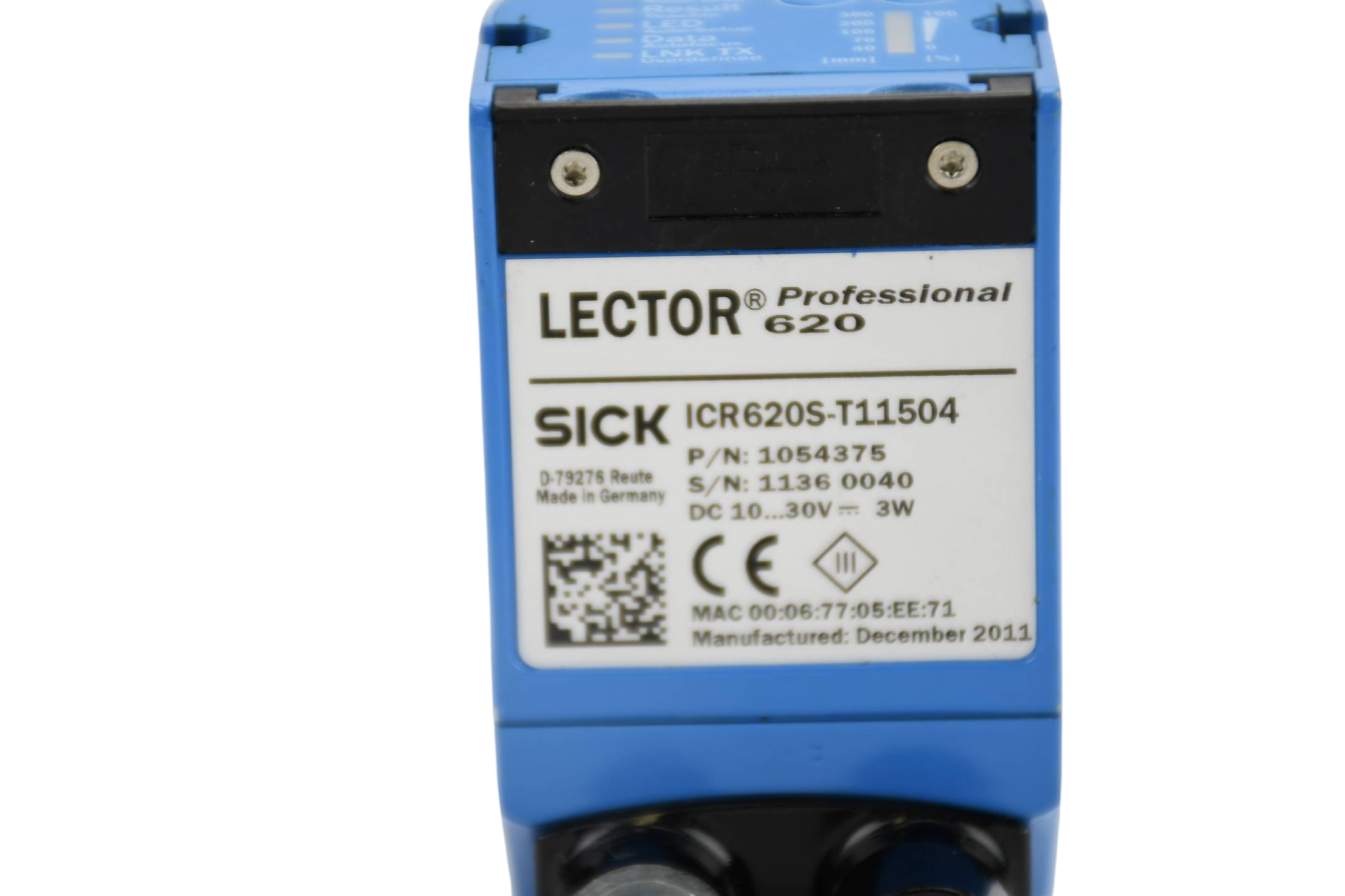 SICK Kamerabasierte Codeleser Lector620 Professional ICR620S-T11504 ( 1054375 )