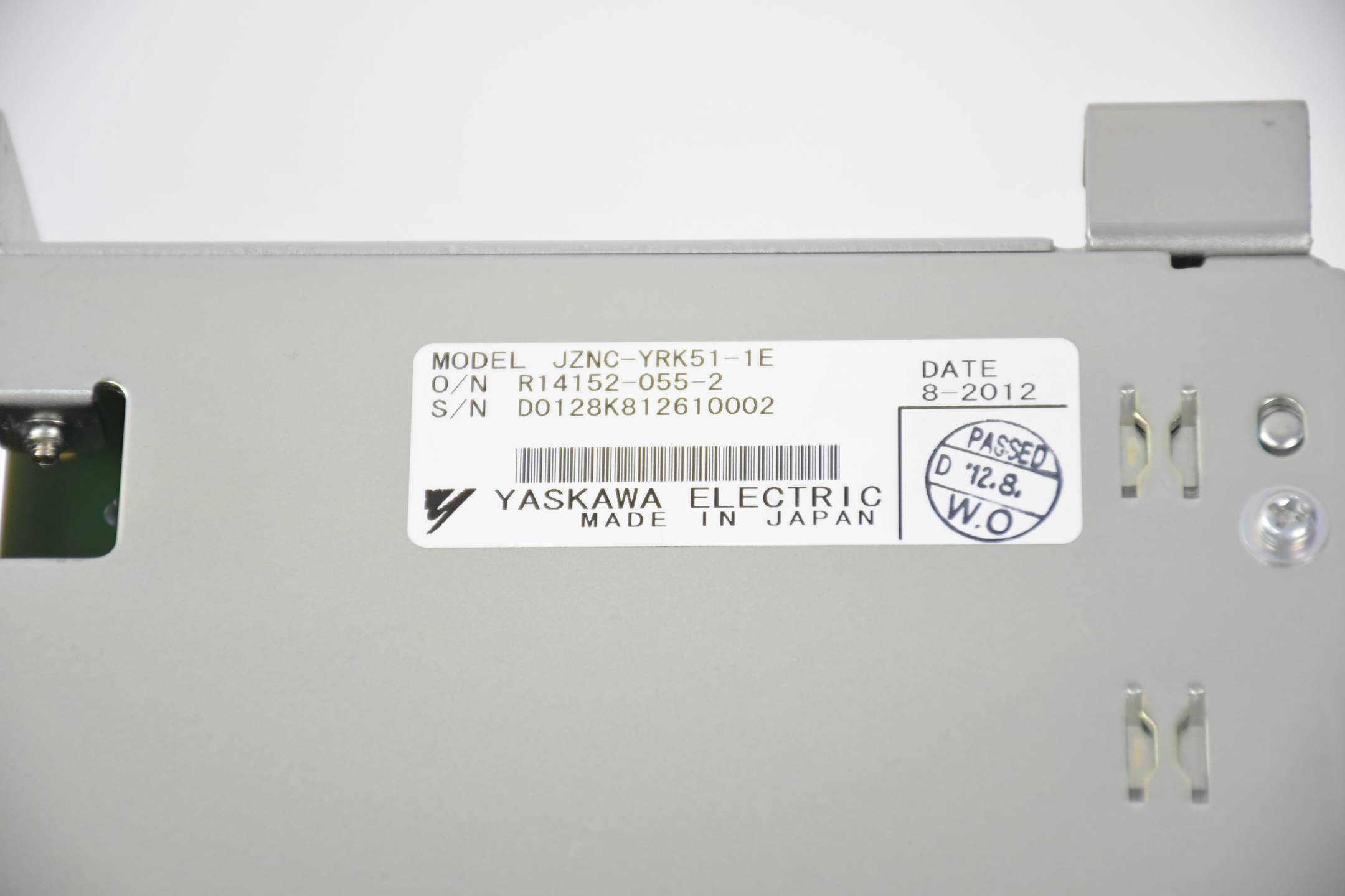 Yaskawa electric servo drive JZNC-YRK51-1E