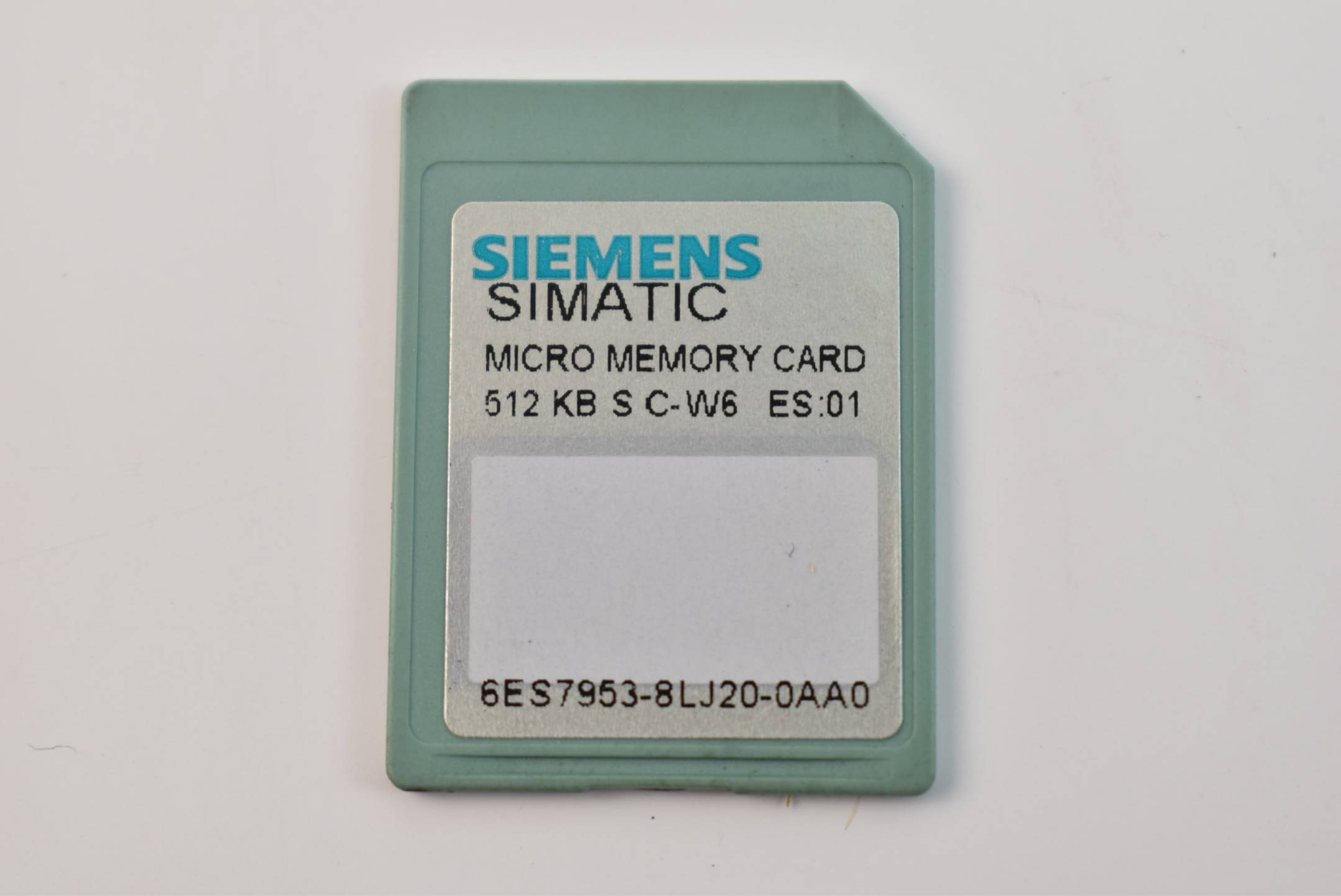 Siemens Simatic S7 Micro Memory Card 6ES7953-8LJ20-0AA0 ( 6ES7 953-8LJ20-0AA0 )