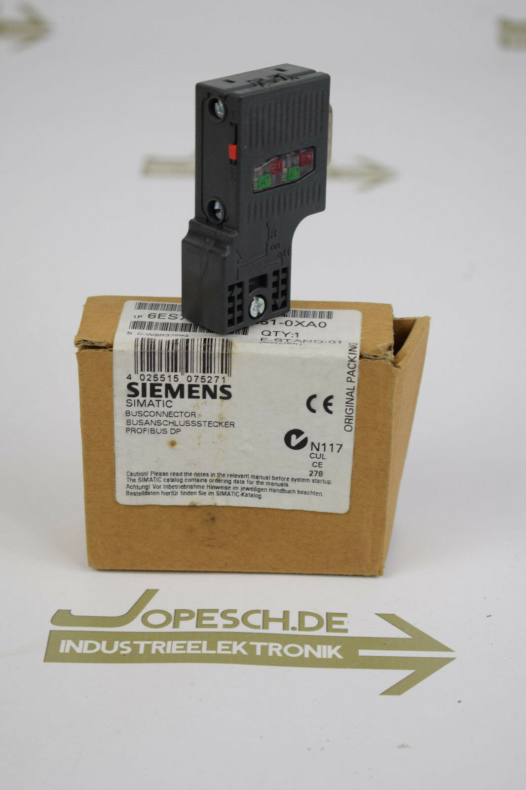 Siemens simatic S7 Profibusstecker 6ES7 972-0BA51-0XA0 ( 6ES7972-0BA51-0XA0 )