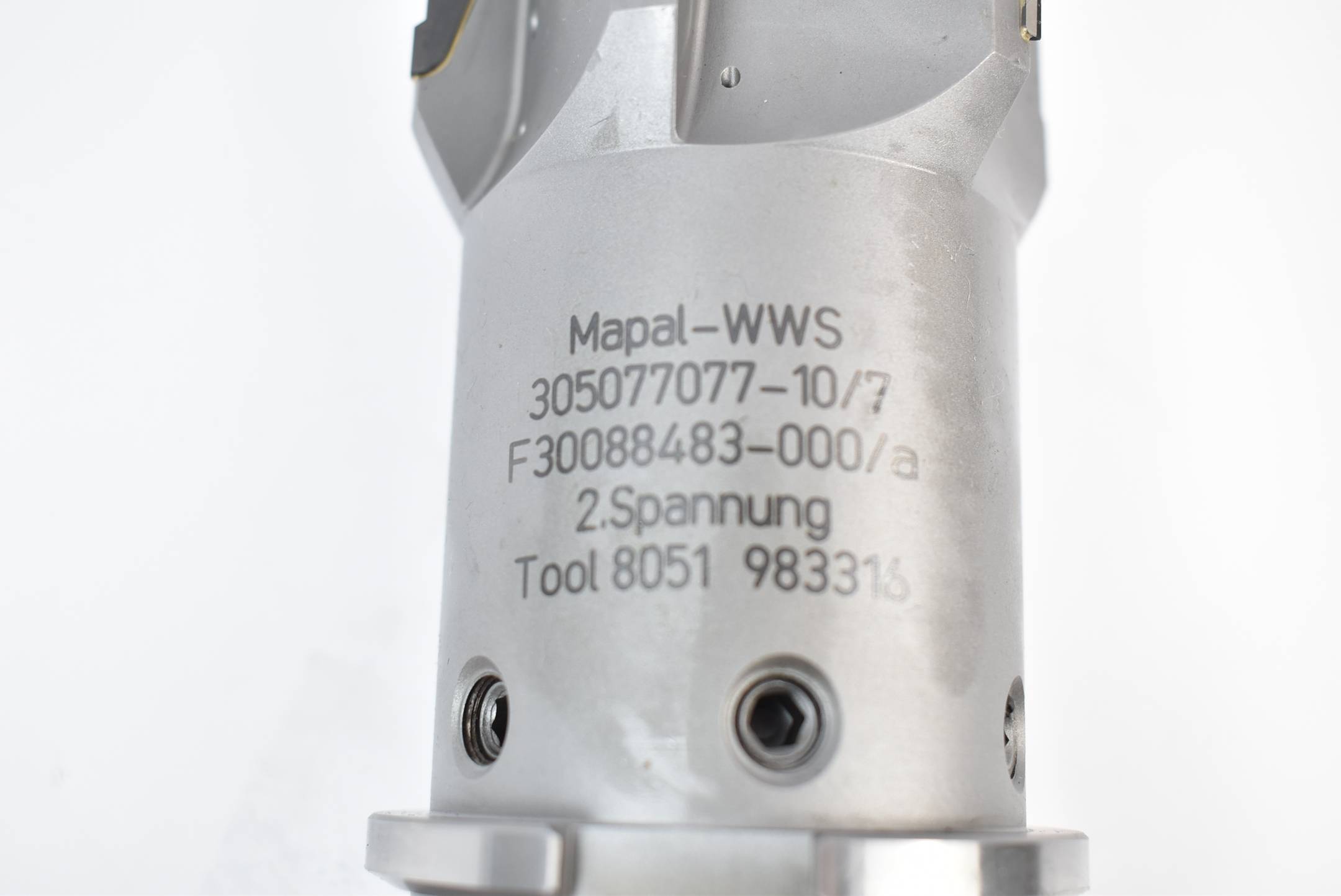 Mapal-WWS PKD-Zirkularfräser 305077077-10/7 ( F30088483-000/a ) Tool 8051 983316