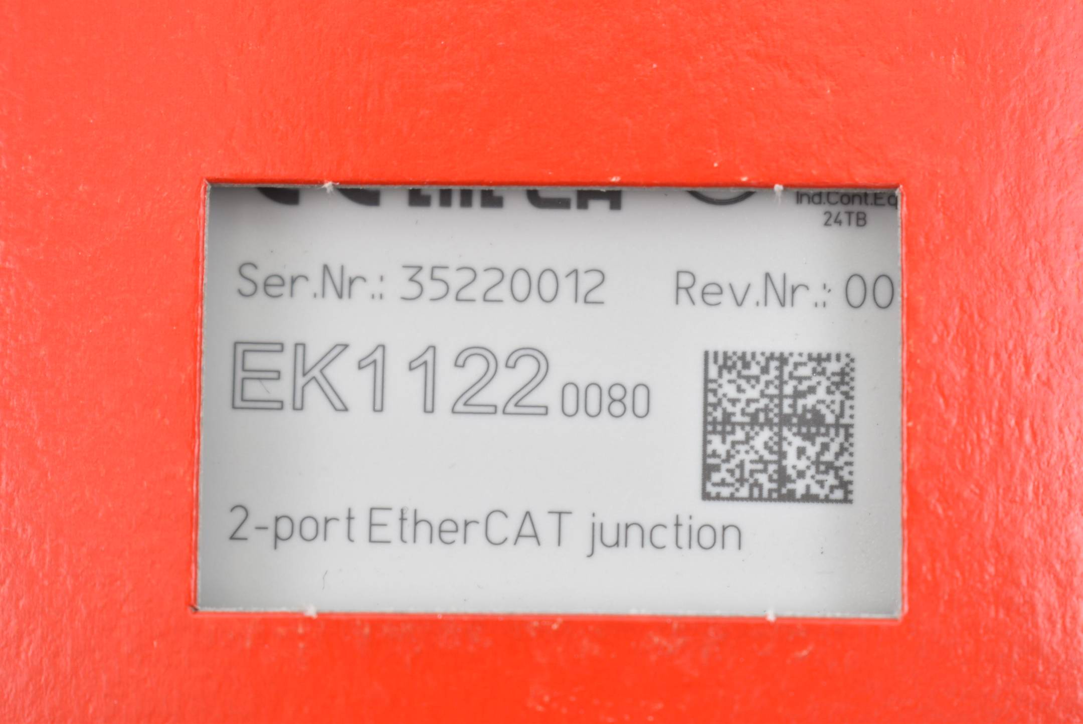 Beckhoff 2-Port-EtherCAT-Abzweig Fast-Hot-Connect EK1122-0080 ( EK 1122-0080 )