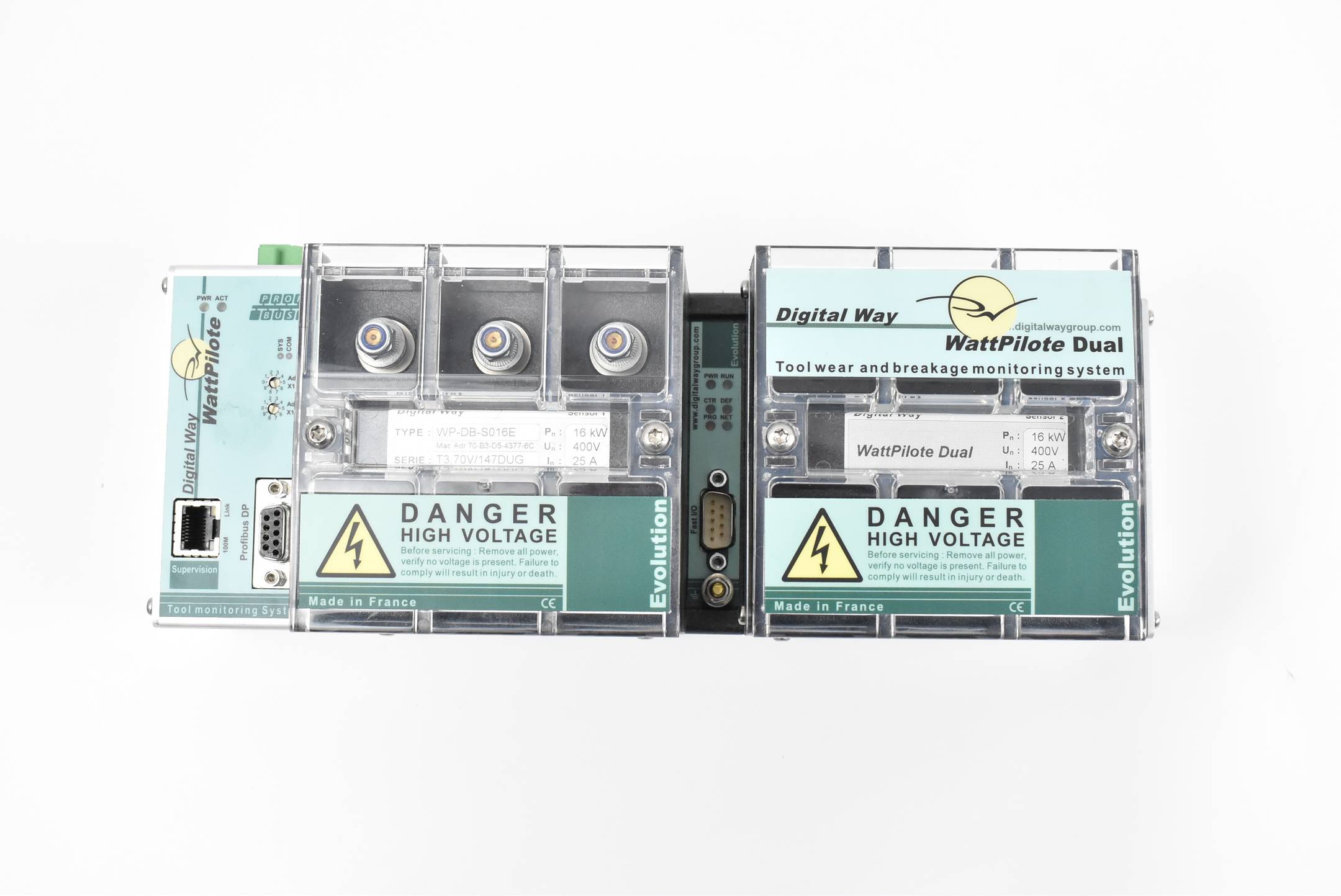 Digital Way WattPilote Grundmodul Profibus und Messwiderstand WP-DB-S016E 