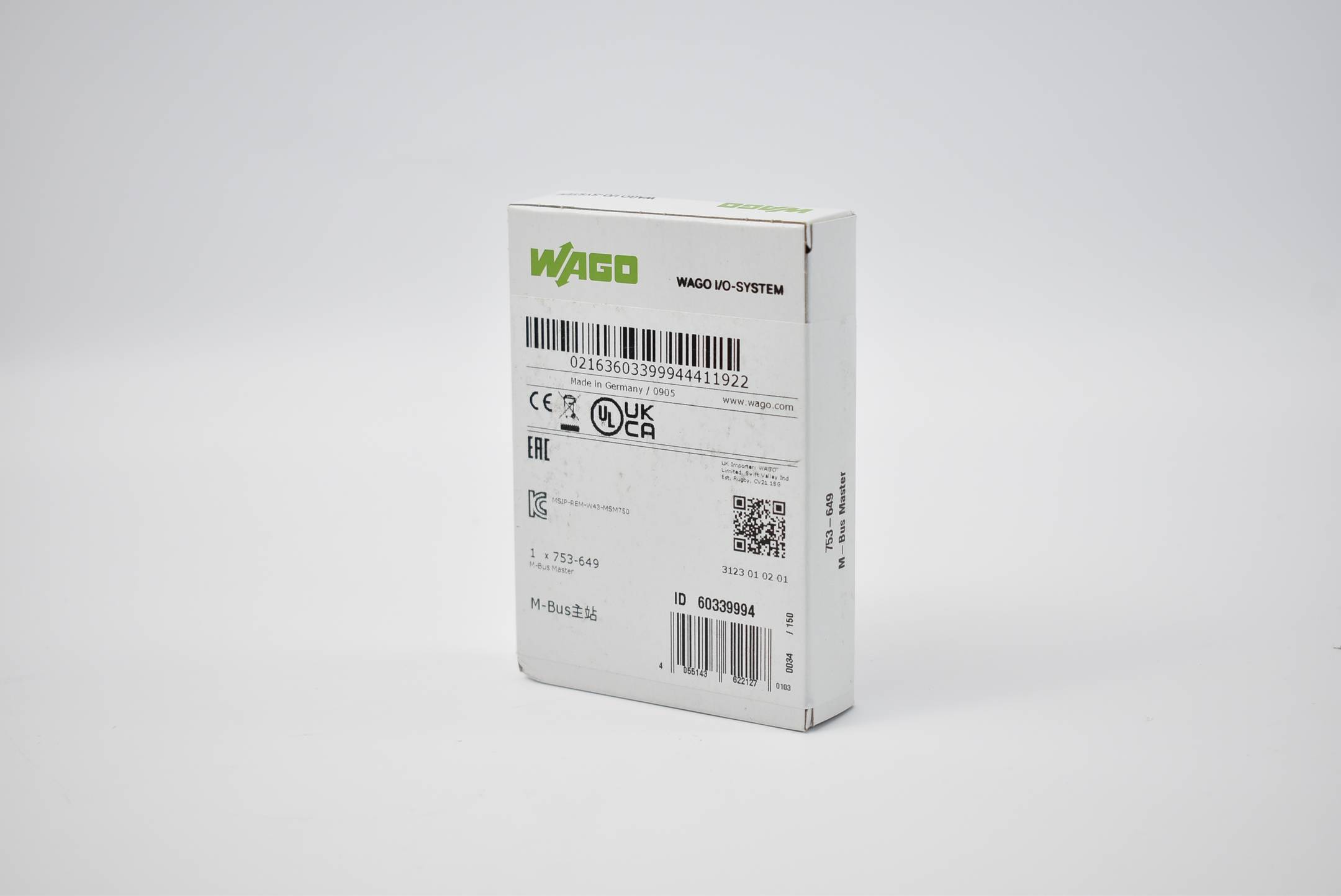 Wago I/O Systeme M-Bus-Master 753-649