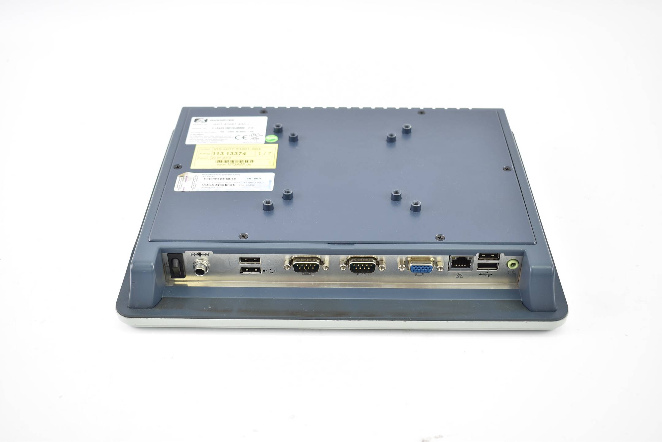 Axiomtek lüfterloser Touch-Panel-Computer 100-240V 50-60Hz 1,6A GOT-5100T-830-J