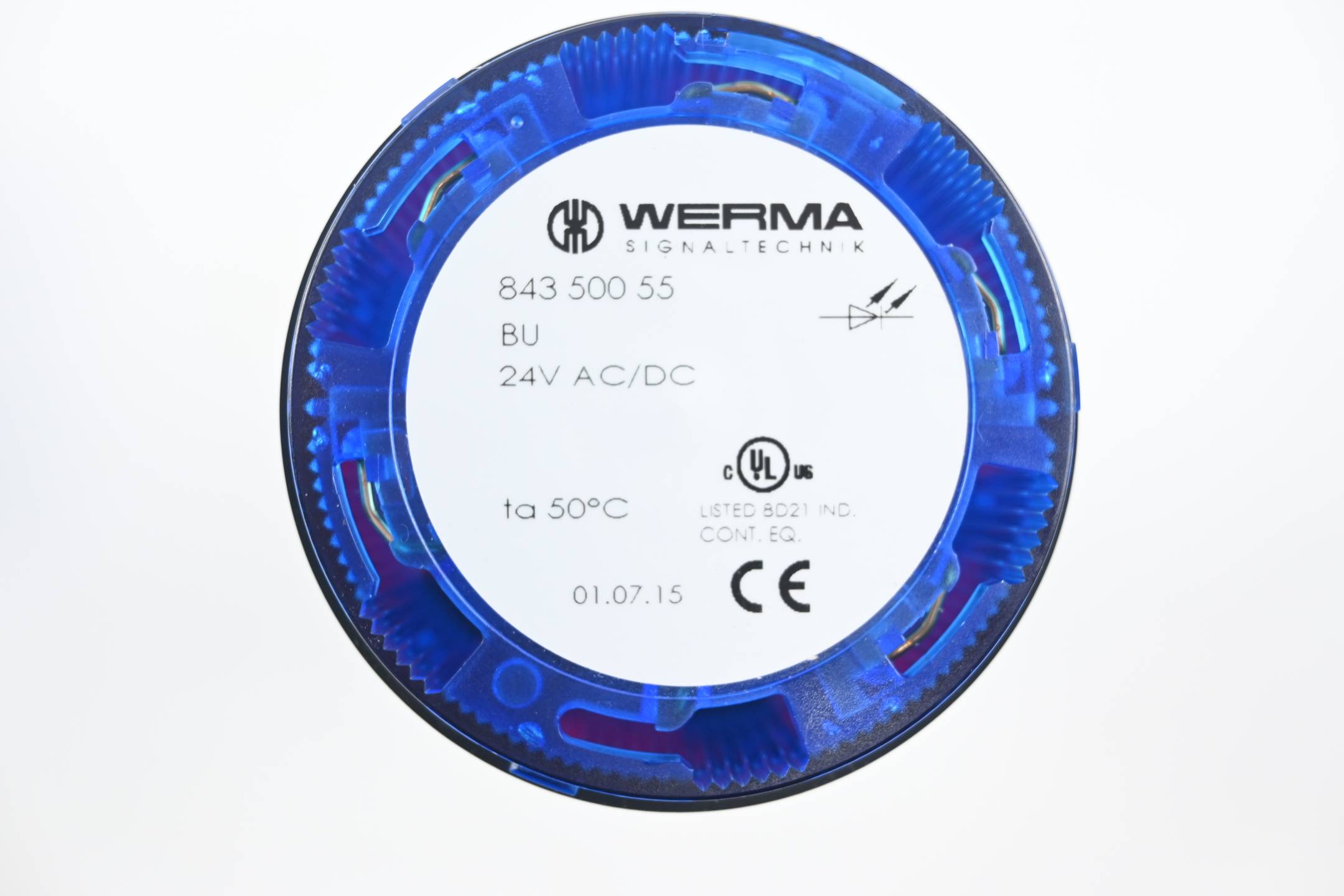 Werma Signalleuchten 84008000 + 84320055 + 84310055 + 84350055 + 84412655