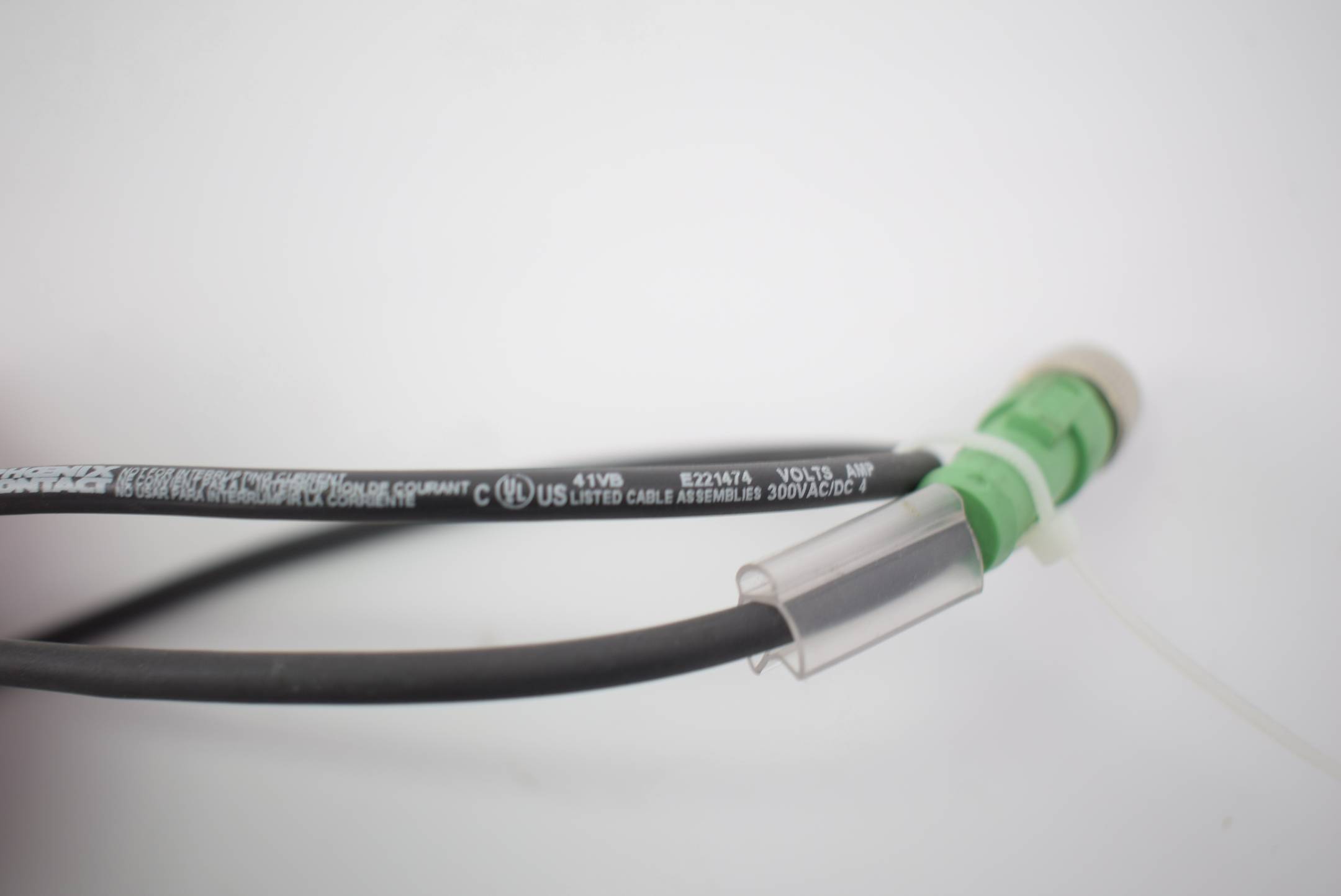 Phoenix Contact E221474 Sensor Kabel 3-Pin 125V AC/DC 4A Art-Nr:1681910 0,6meter
