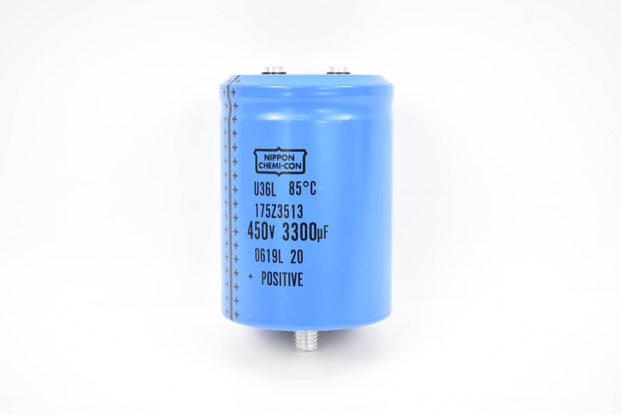 Nippon Chemi-Con Aluminium-Elektrolyt Kondensator U36L ( 175Z3513 ) Positive