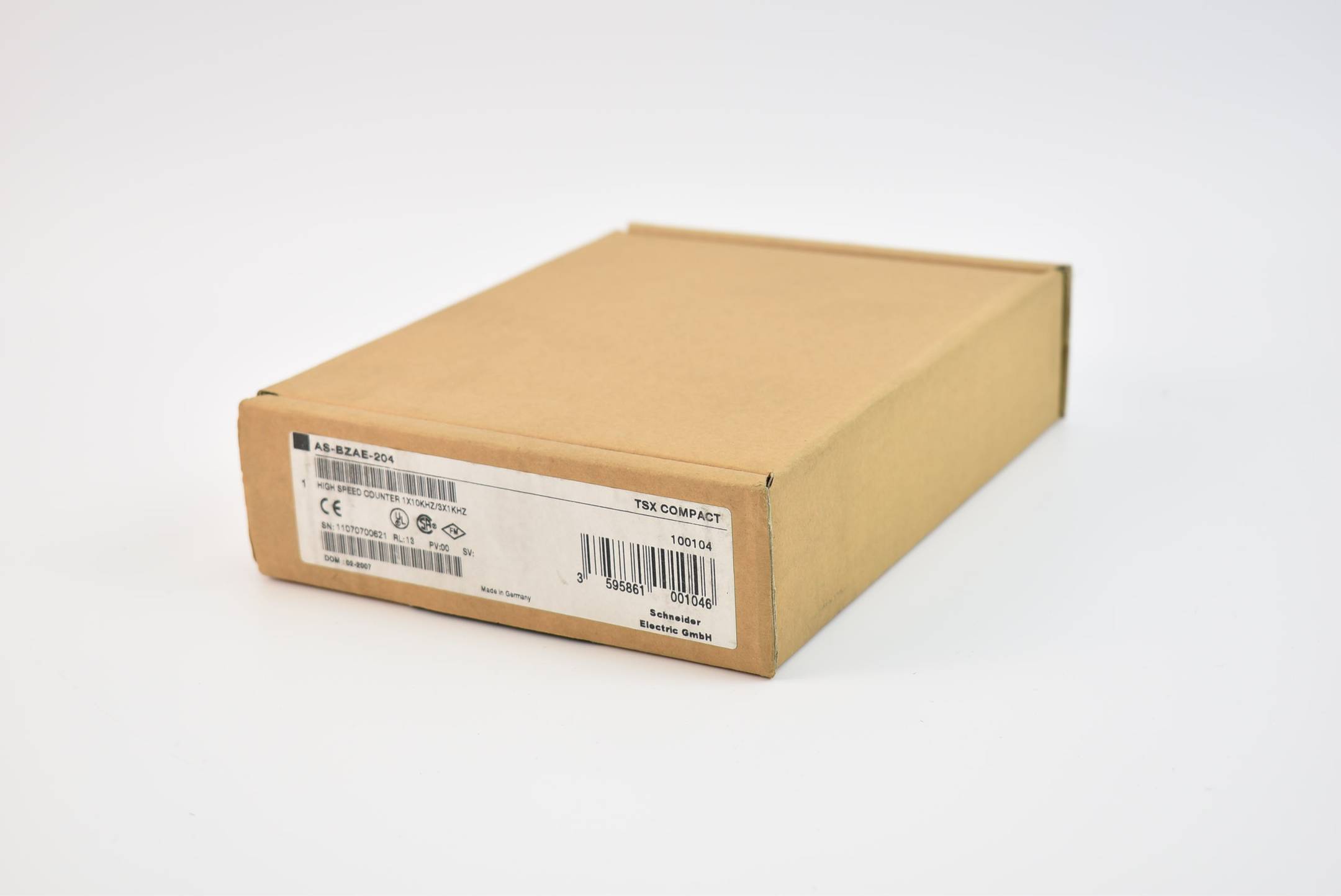 Schneider electric TSX compact Hochgeschwindigkeitszählermodul AS-BZAE-204
