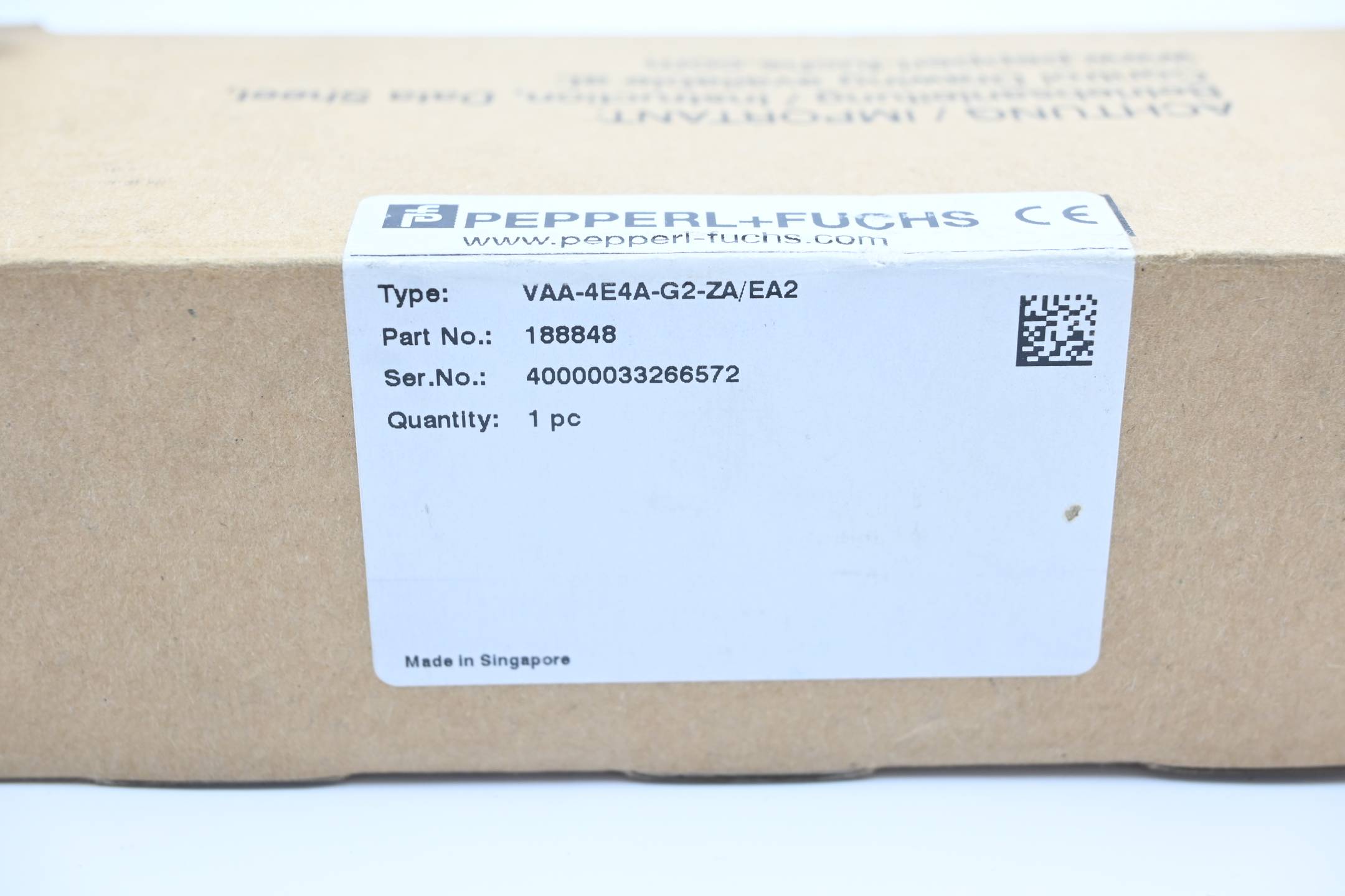 Pepperl+Fuchs AS-Interface Sensor VAA-4E4A-G2-ZA/EA2 ( 188848 )