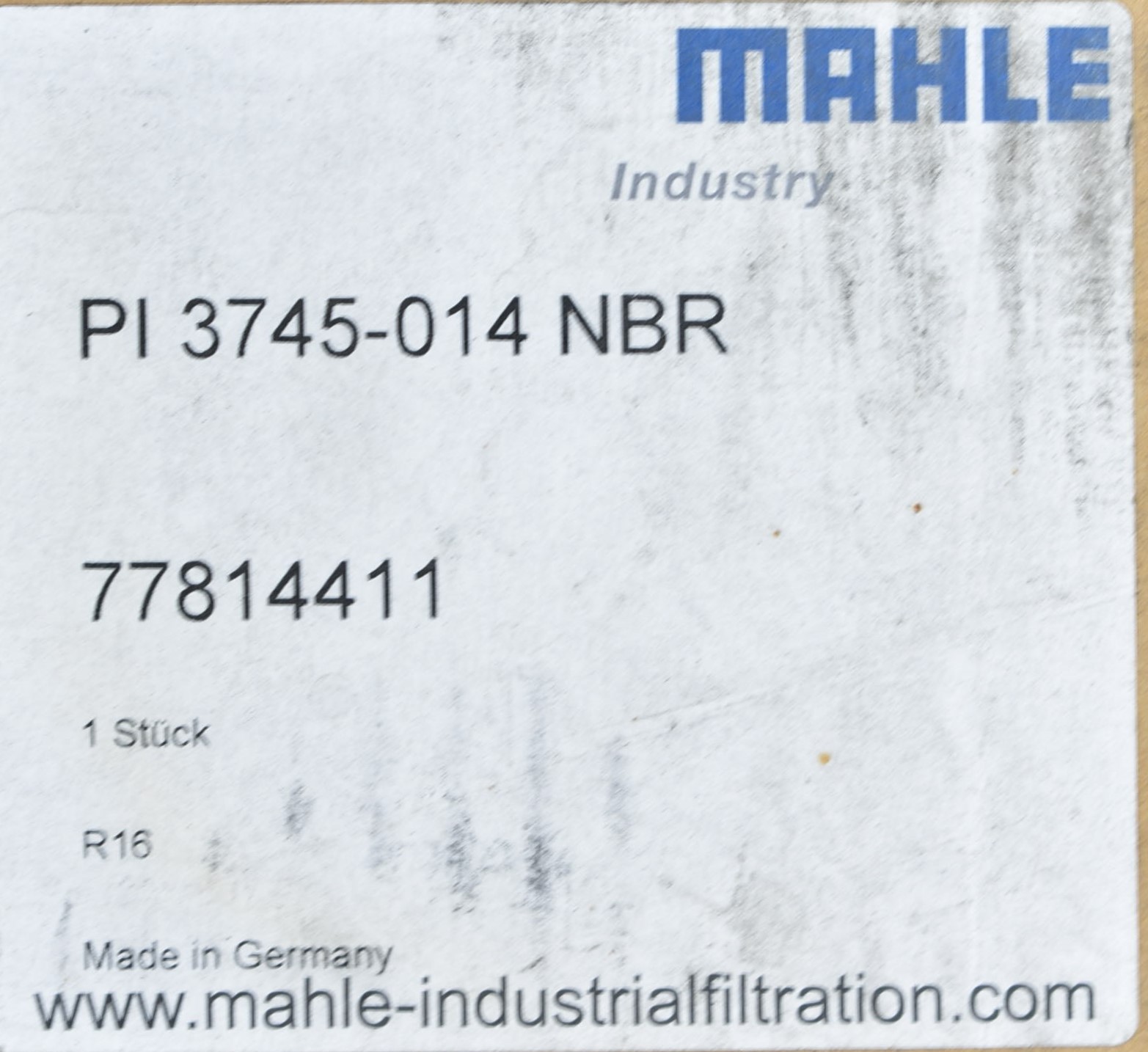 Mahle Mitteldruck-Doppelschaltfilter Pi 3745-014 NBR ( 77814411 )