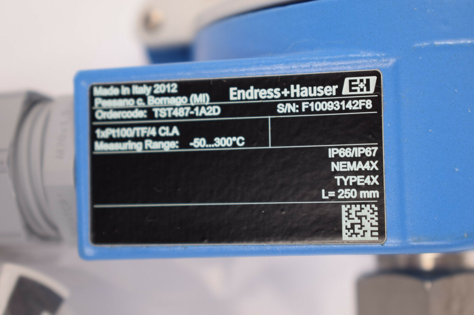 Endress + Hauser TST487-1A2D