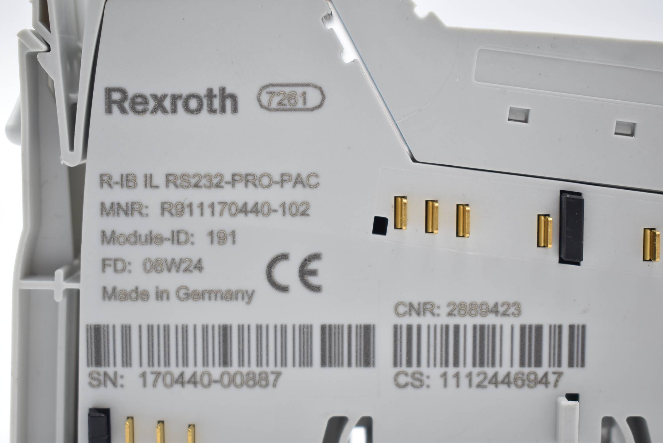 Rexroth Inline Funktionsklemme R-IB IL RS232-PRO-PAC ( R911170440-102 )