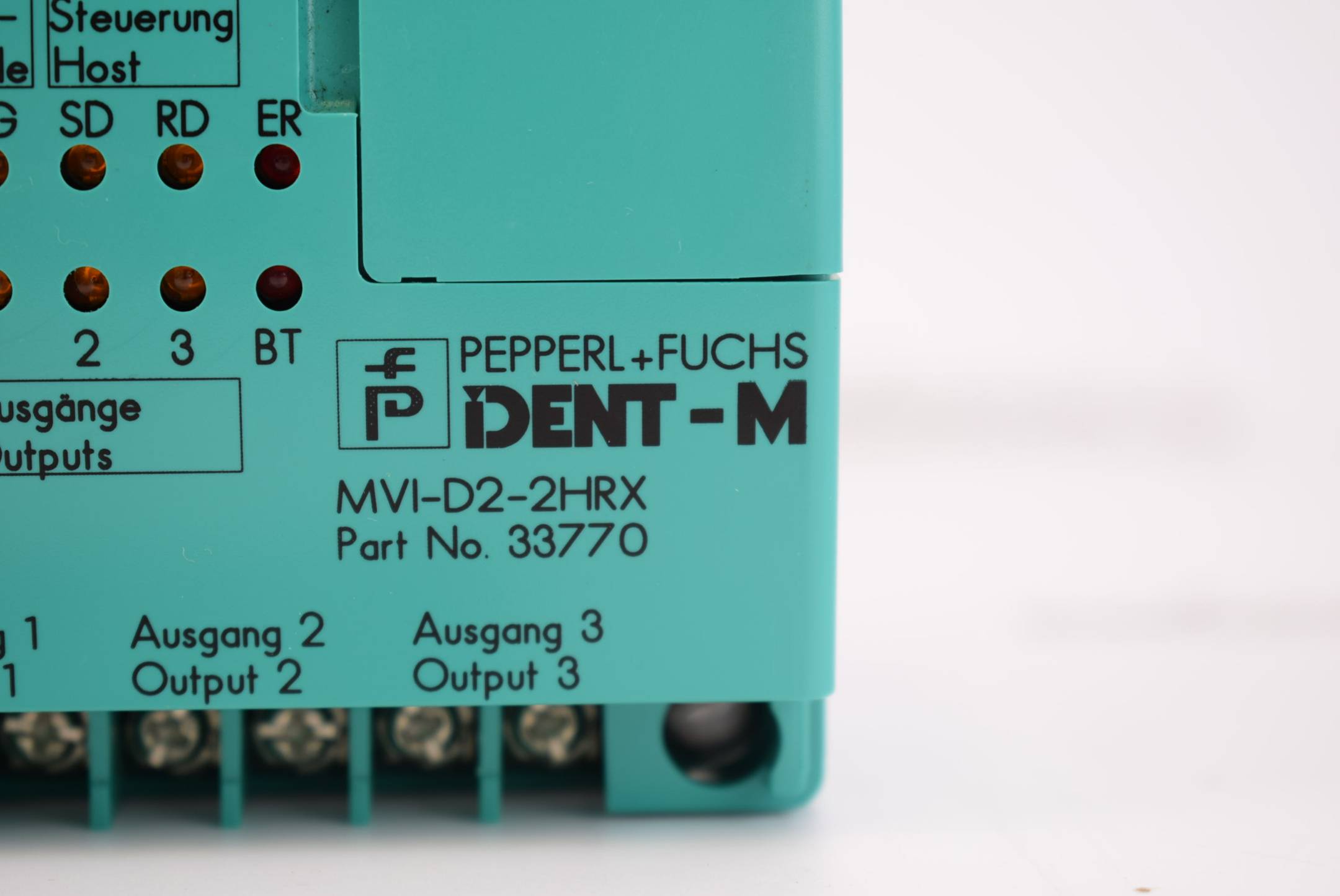 Pepperl + Fuchs DENT-M Auswerteeinheit MVI-D2-2HRX ( 33770 )