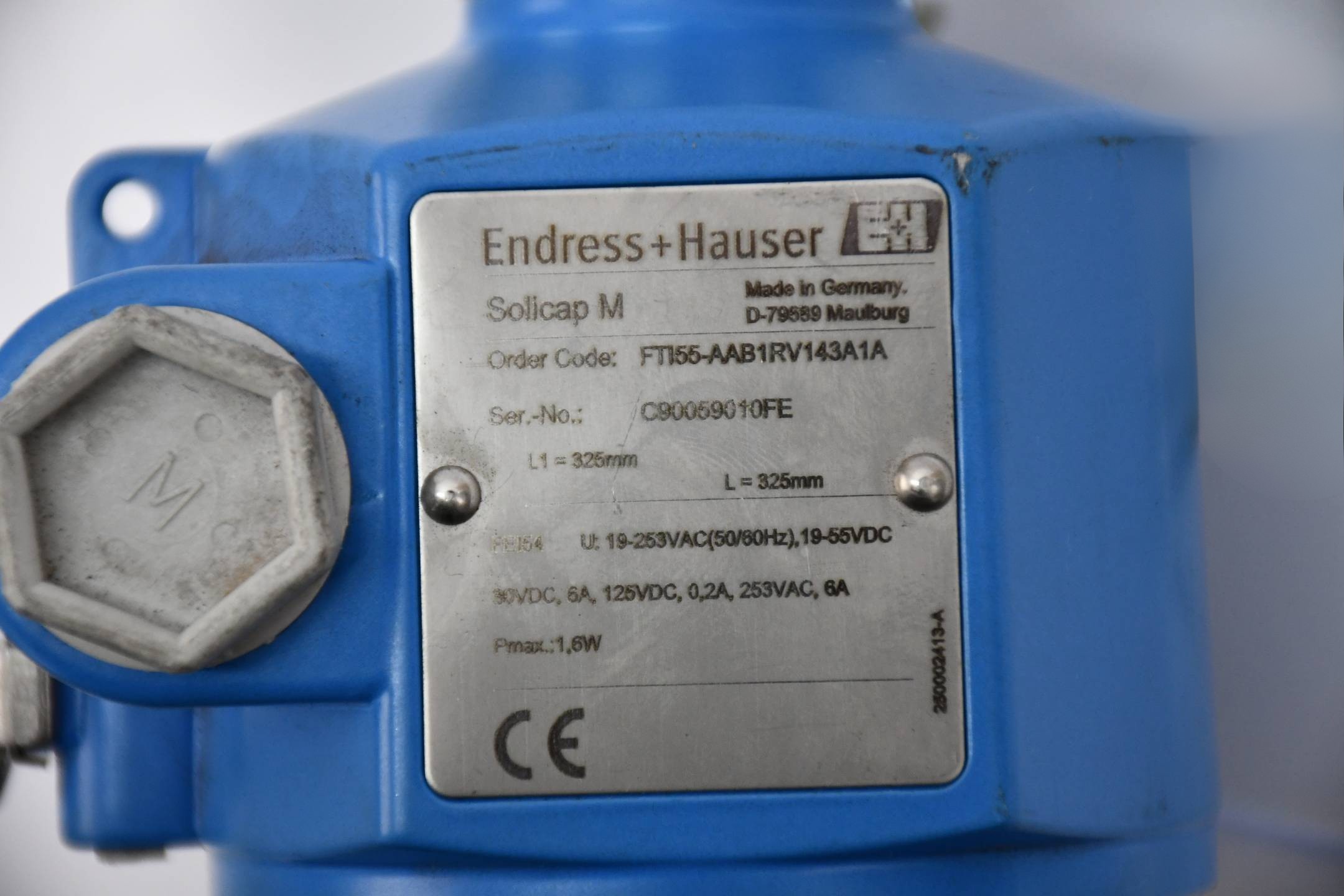ENDRESS+HAUSER SOLICAP M FTI55-AAB1RV143A1A